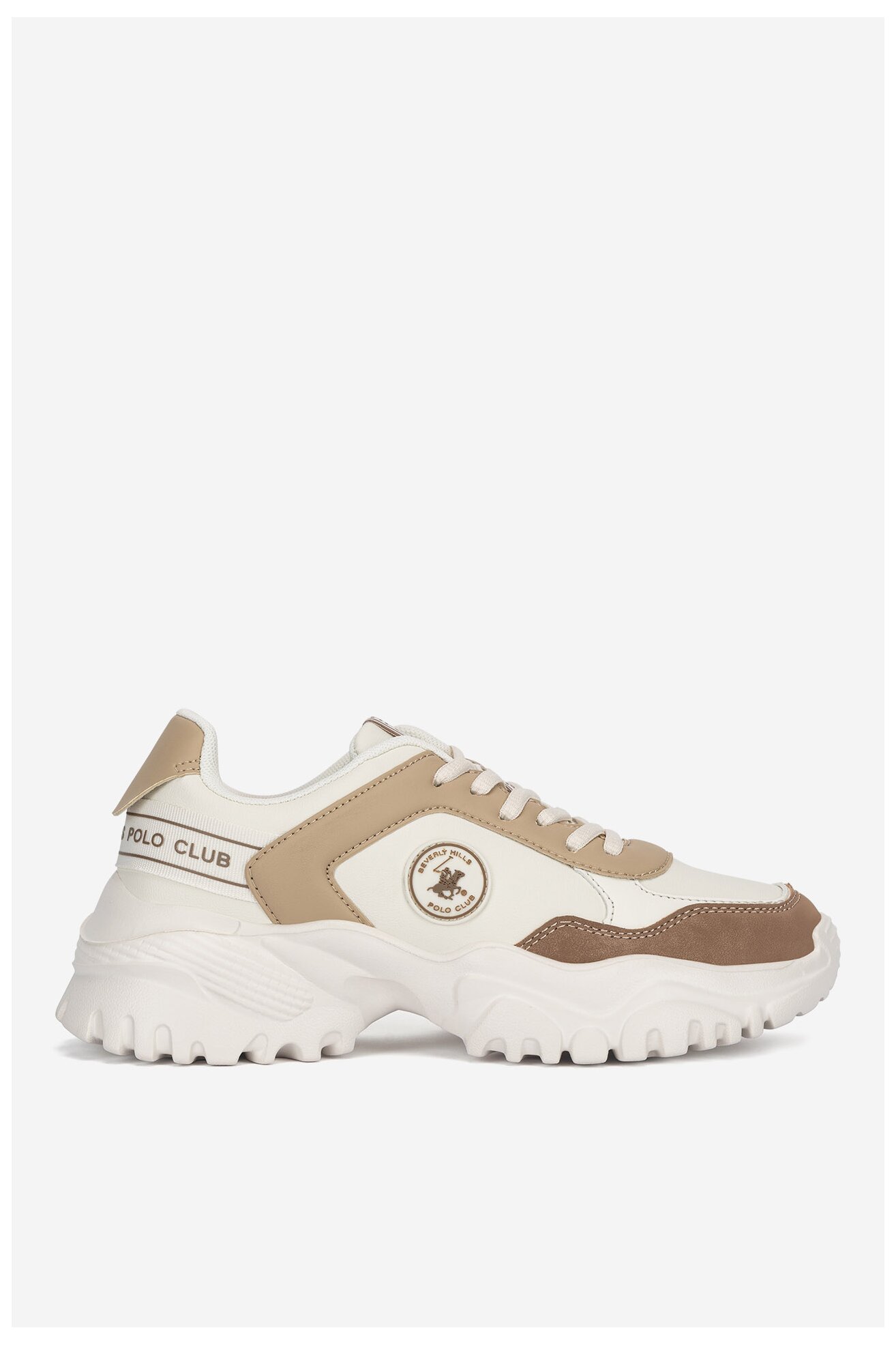 Sneakerși Beverly Hills Polo Club WFA3160-1 BEJ