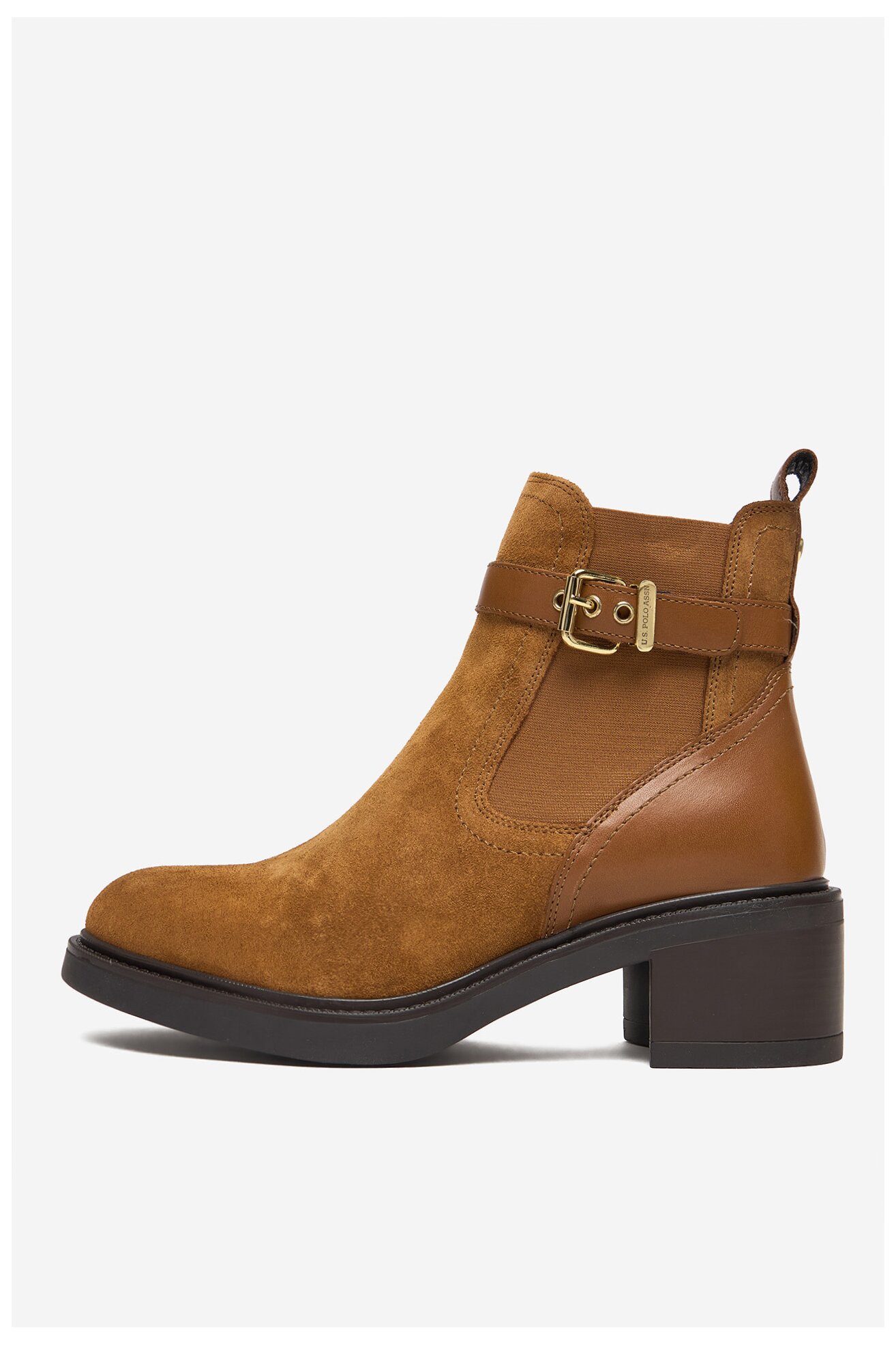 Bokacsizma U.S. POLO ASSN. CEO-KATERI001W/ELE1 CAMEL