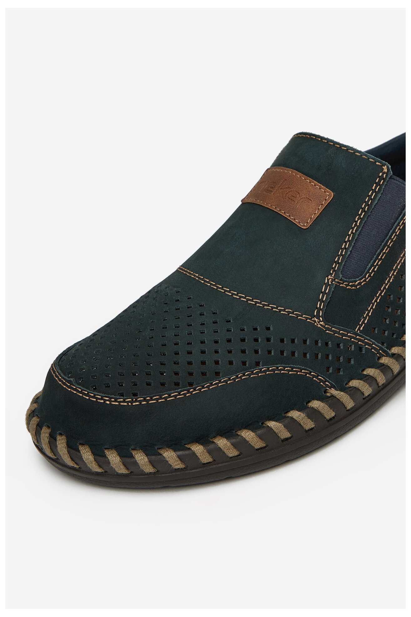 Półbuty Rieker B2466-14 Granatowy