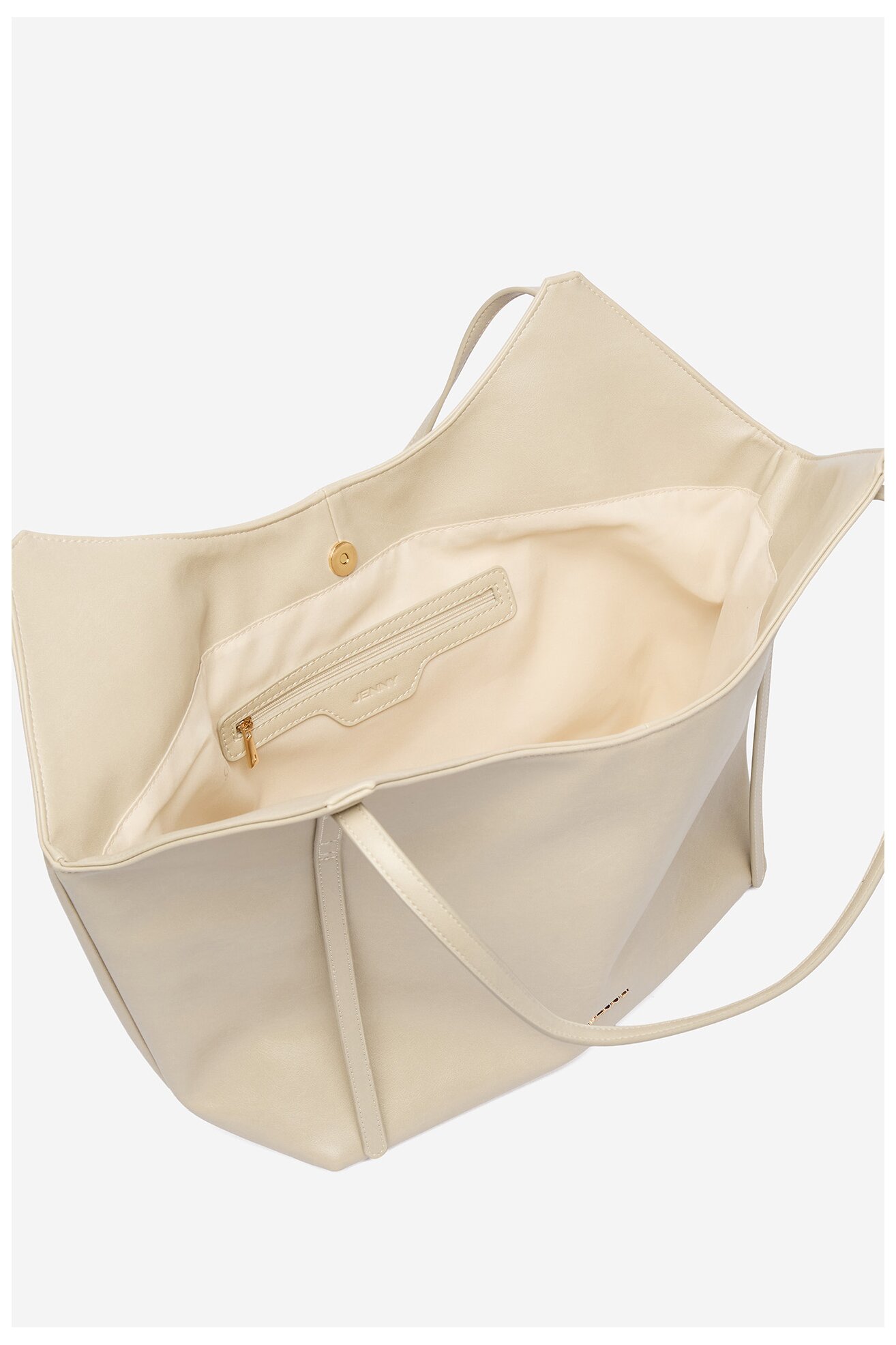 Kézitáska Jenny CEO-JNY-L-005-09 CSONTSZÍNŰ