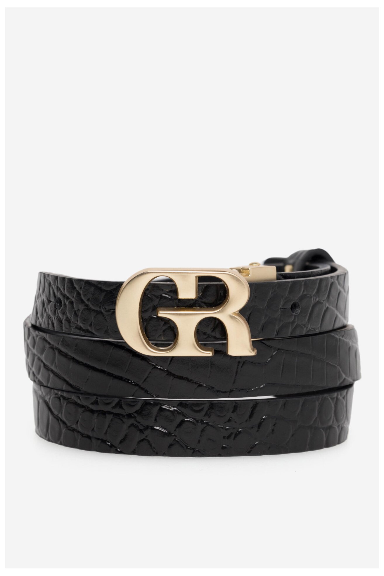 Női öv Gino Rossi BLYL23007 FEKETE