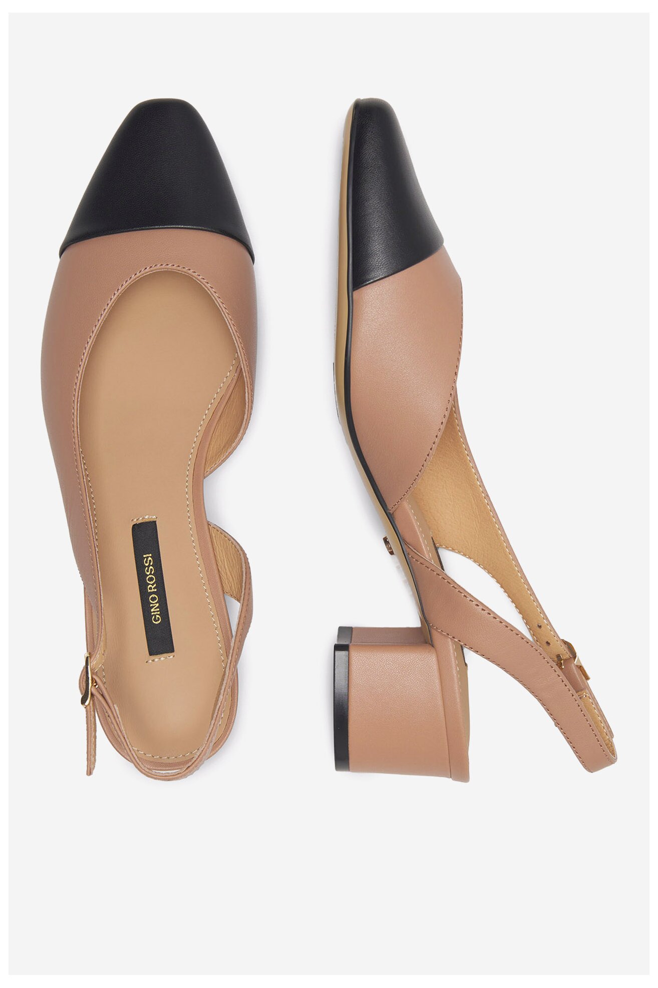 Czółenka Gino Rossi 4893-01 Beżowy