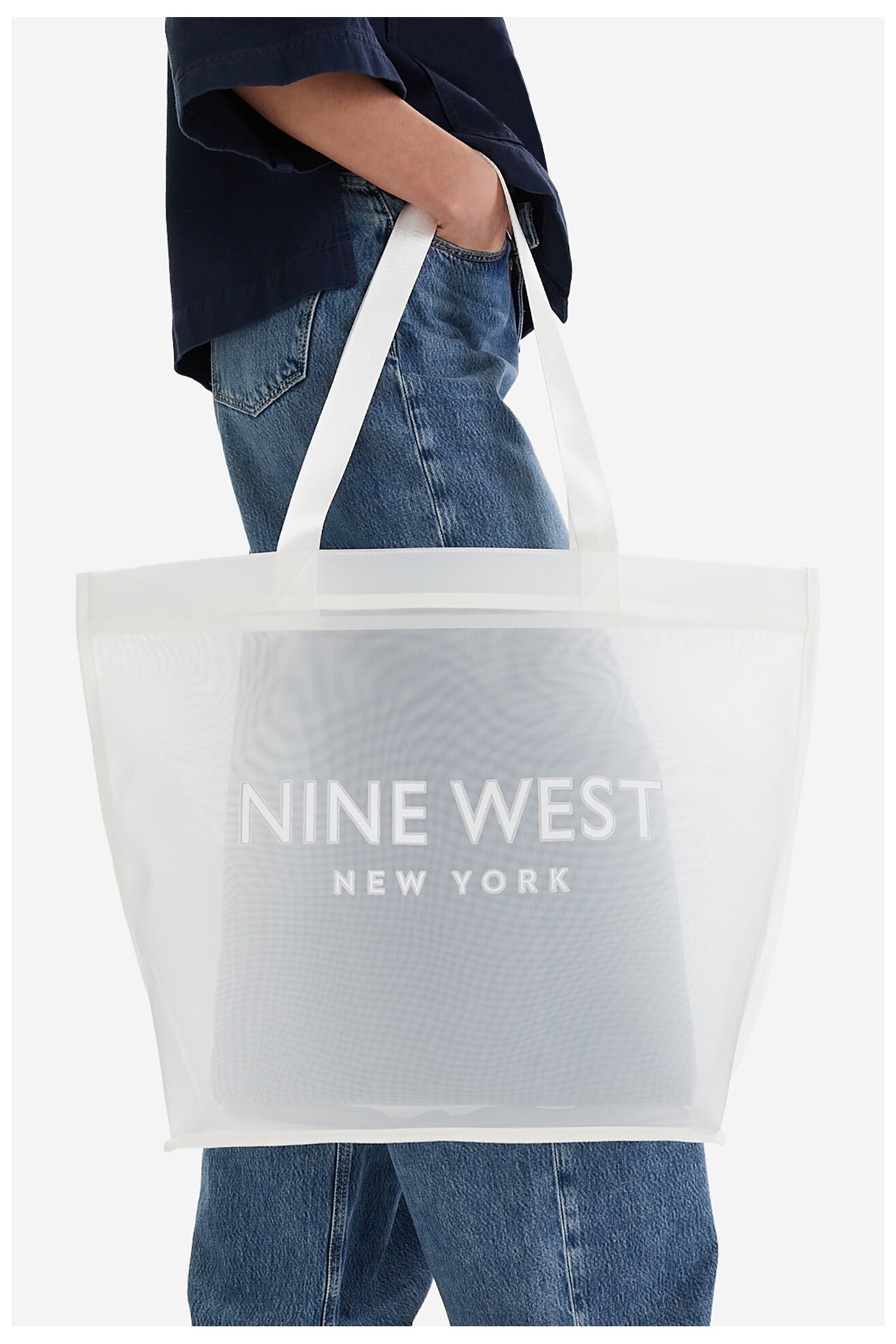 Сумка З Ремінцем NINE WEST CEO-ELOURA-LA374-4074 БІЛИЙ