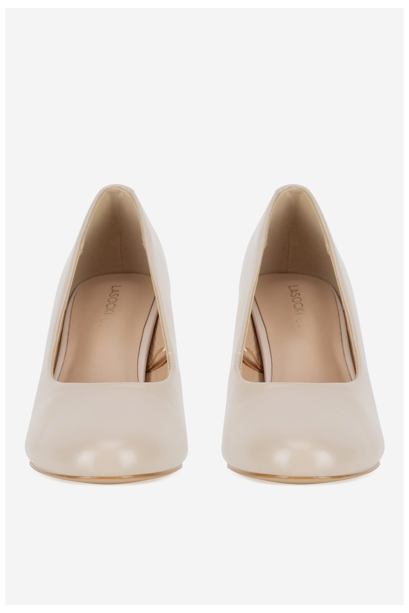 Pantofi cu toc Lasocki WYL3154-4Z BEJ DESCHIS