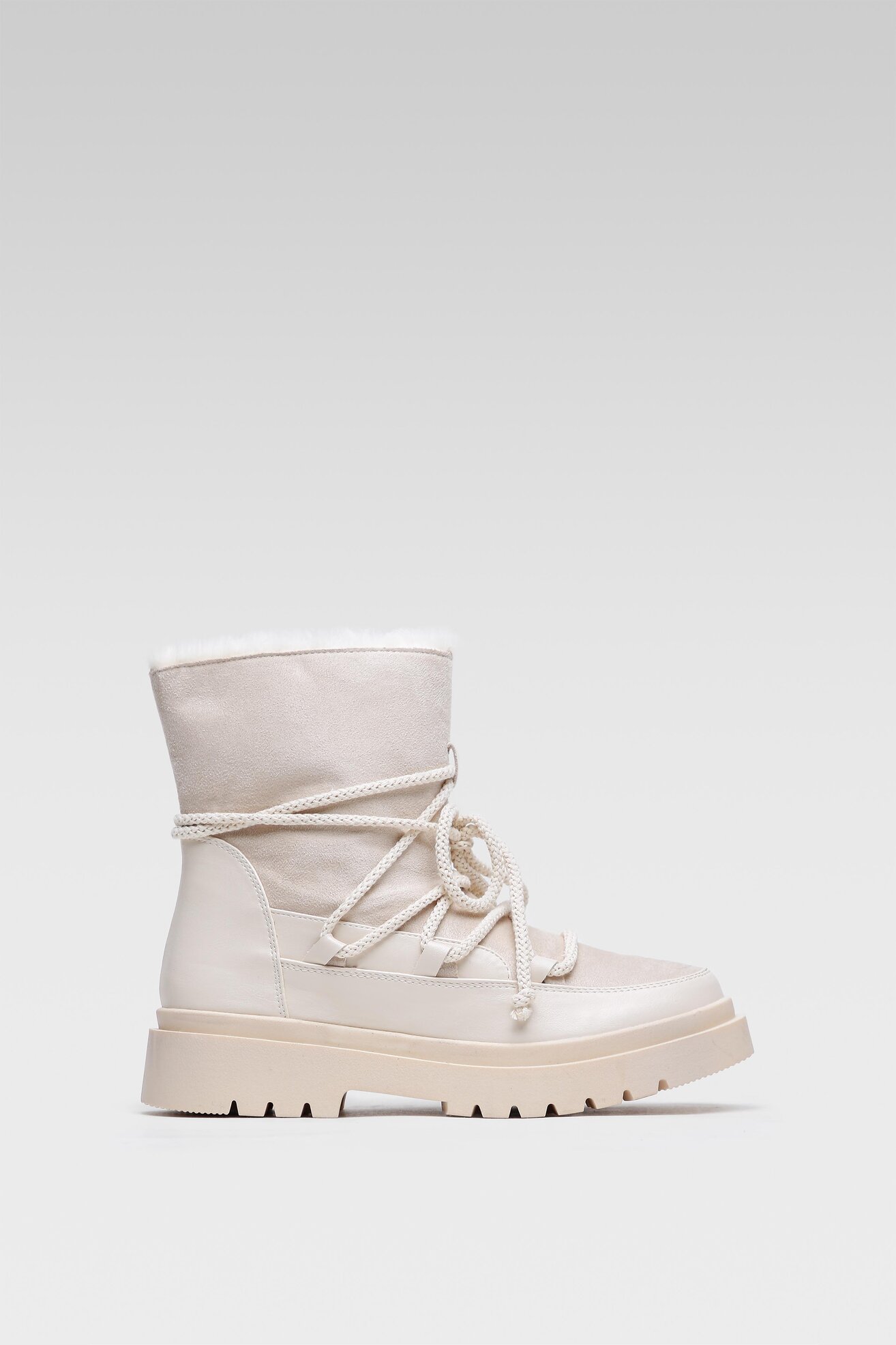 Botki DeeZee WS5609-06 Beżowy