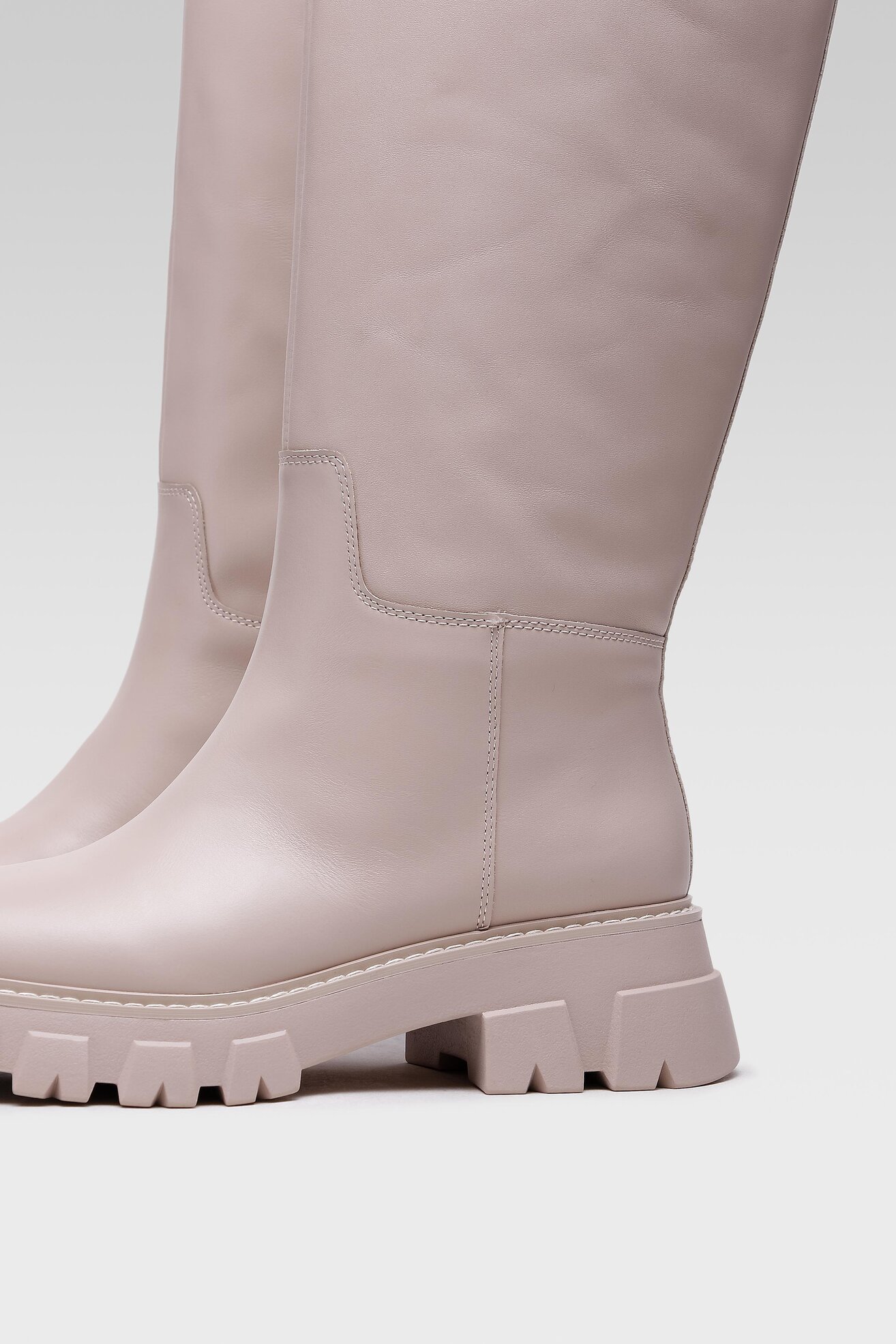 Kozaki Badura V787-19-1 Beżowy