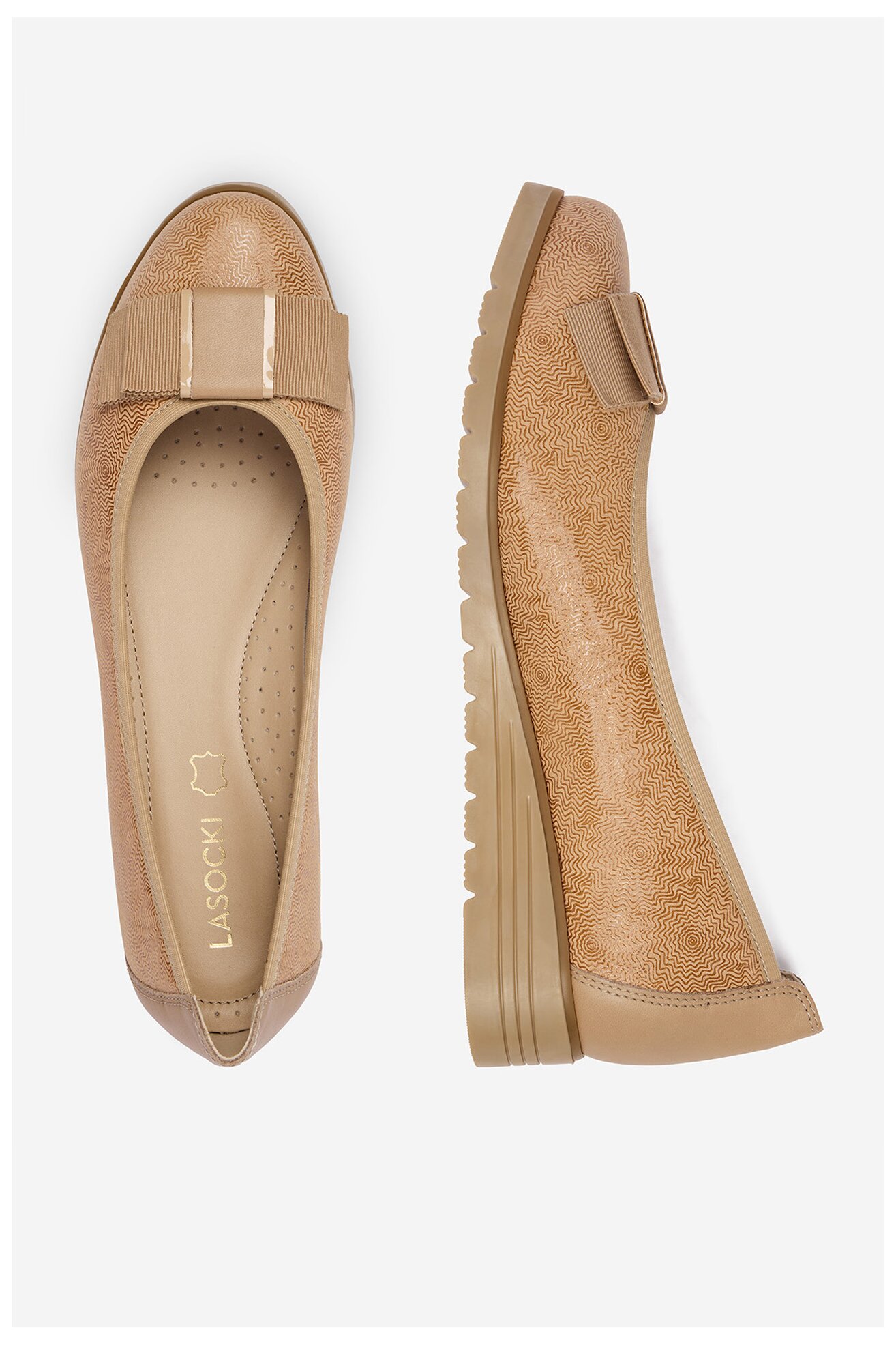 Baleriny Lasocki CEO-EST-TOMBA-29 BÉZS