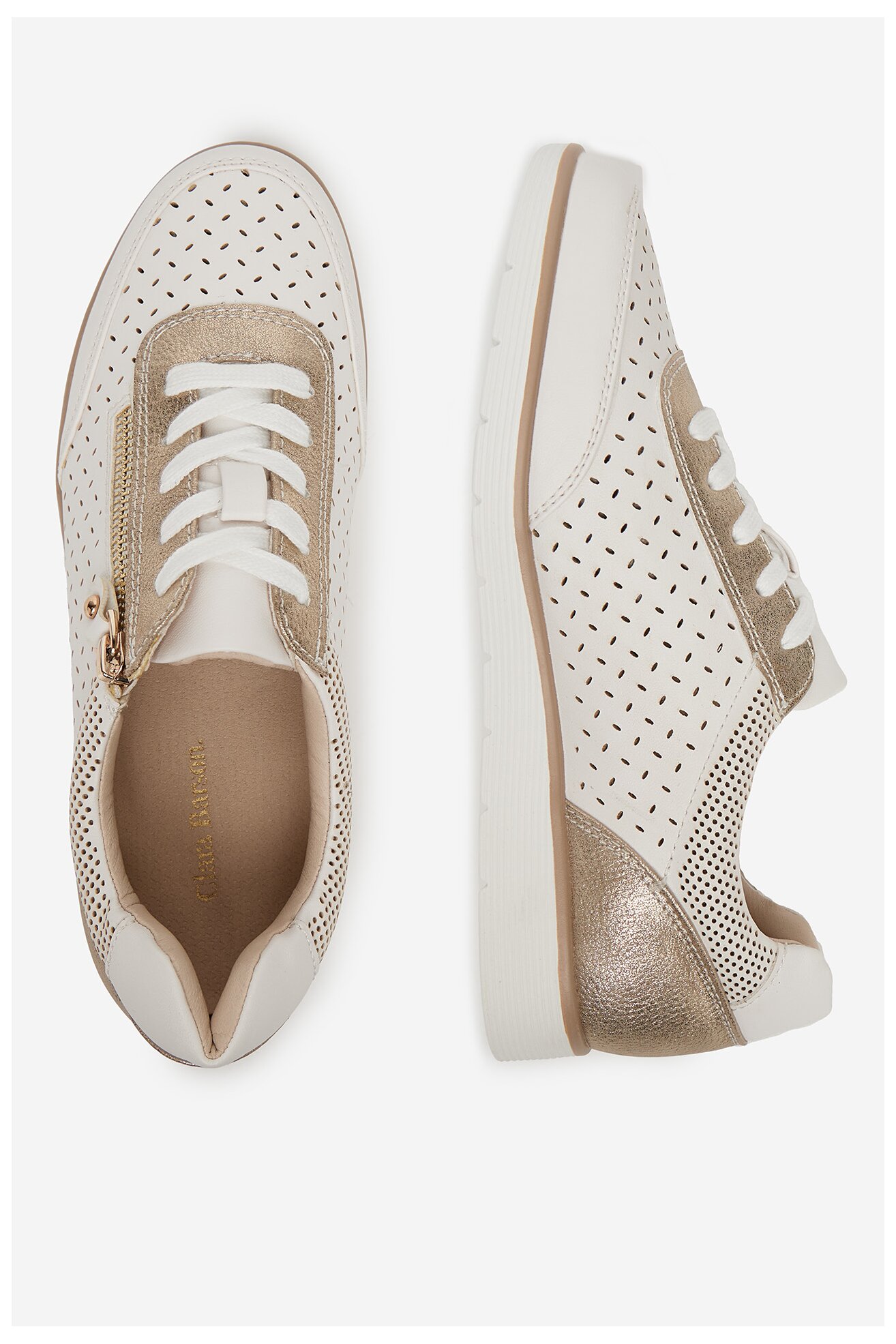 Напівчеревик Clara Barson WS10003-07 БІЛИЙ