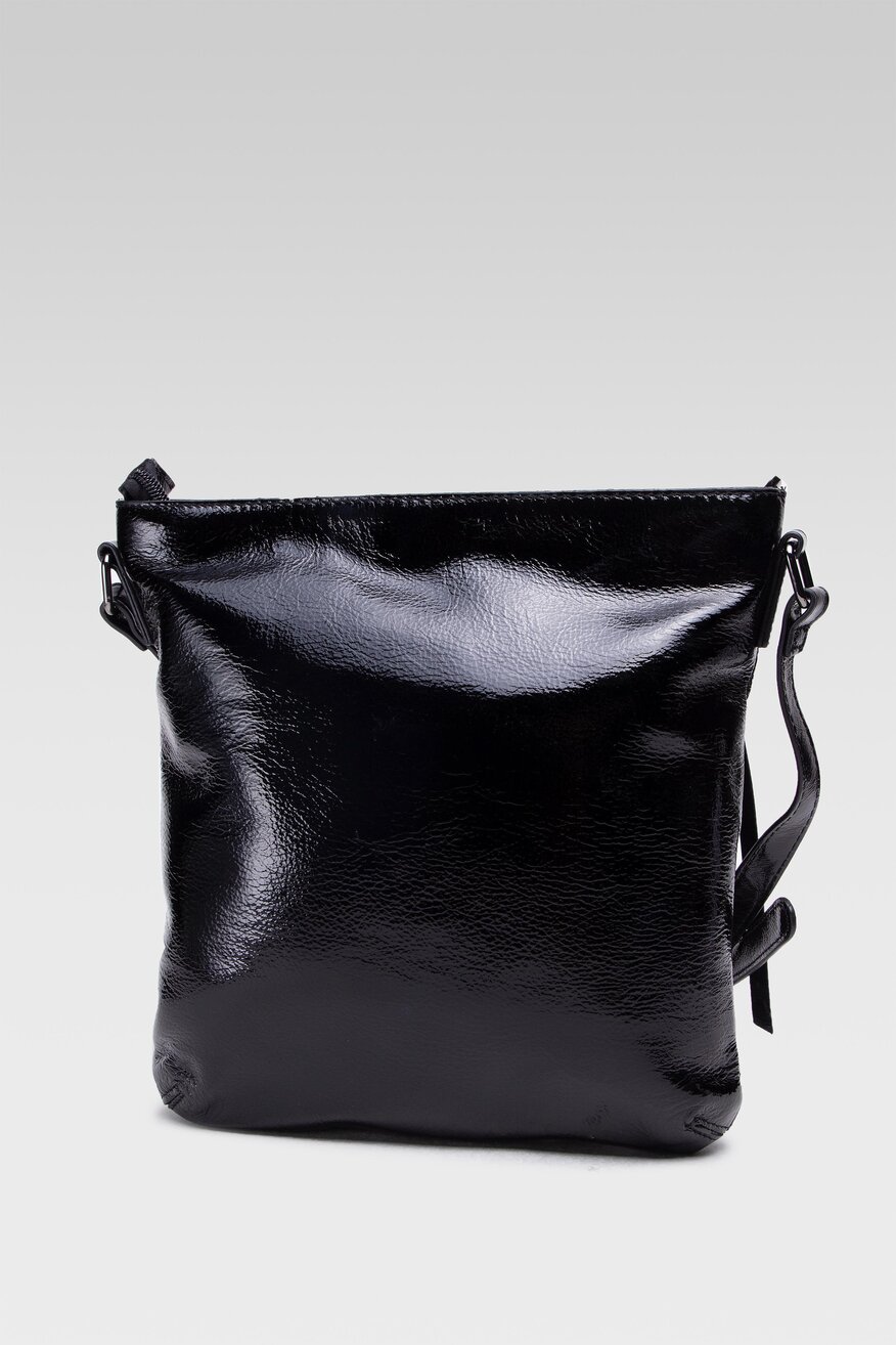 
                Lasocki - Torebka listonoszka skórzana czarna - 5904248087531