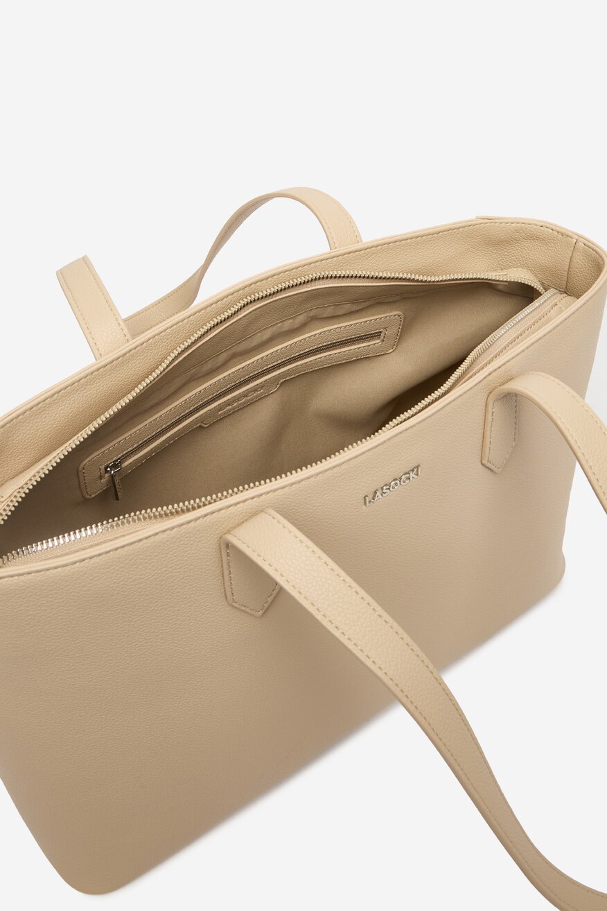 
                        Torebka Lasocki CEO-LSK-M-023-07 Beżowy - 5906751553596