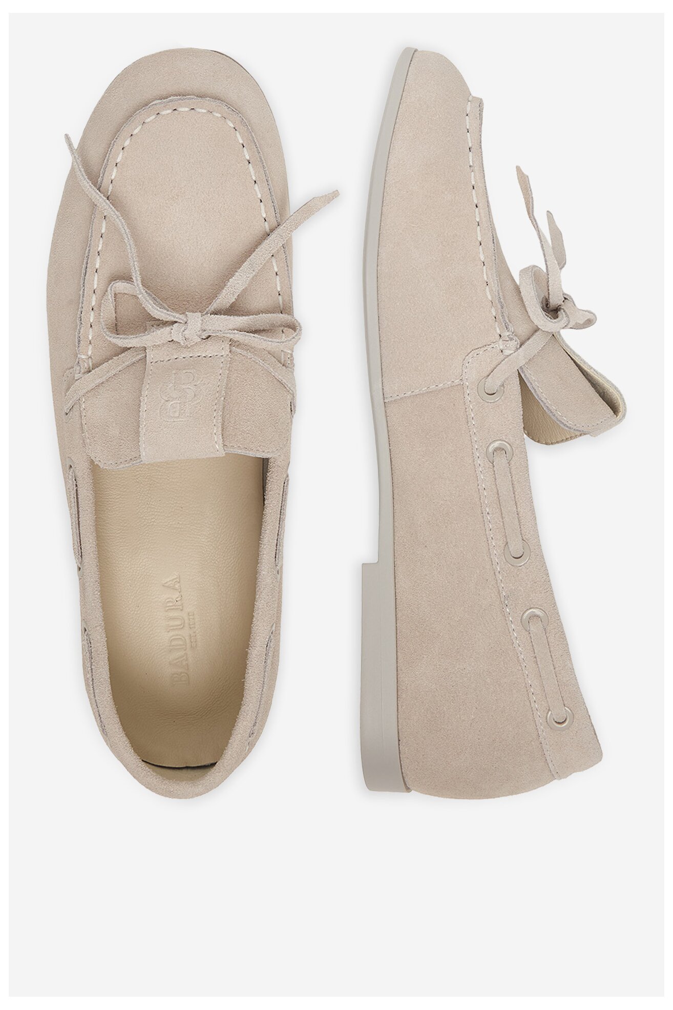 Półbuty Badura EO-ADLEY-LT2308 Biały