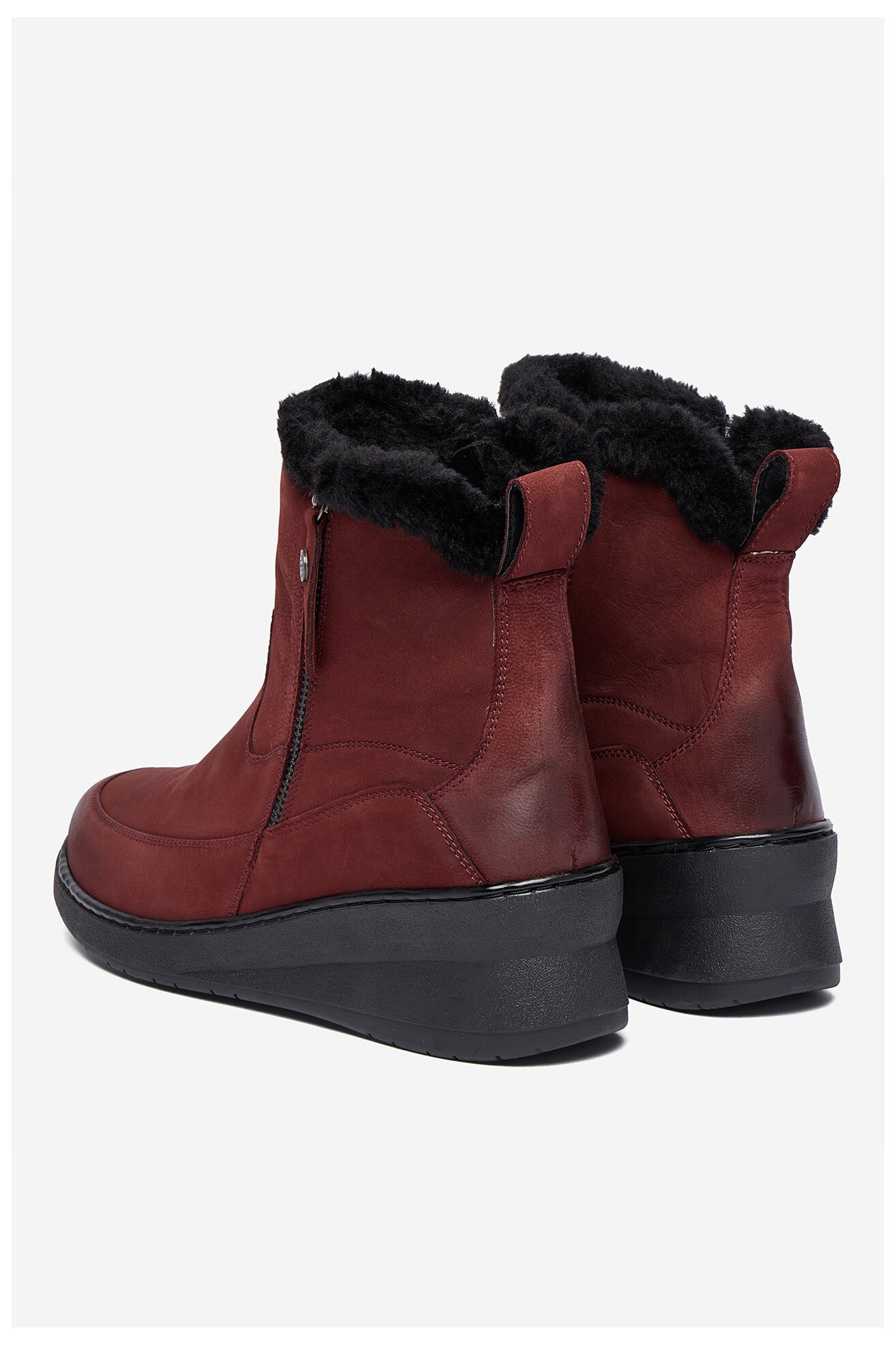 Kratke čizme Go Soft CEO-WI23-NUREN-01 BORDO