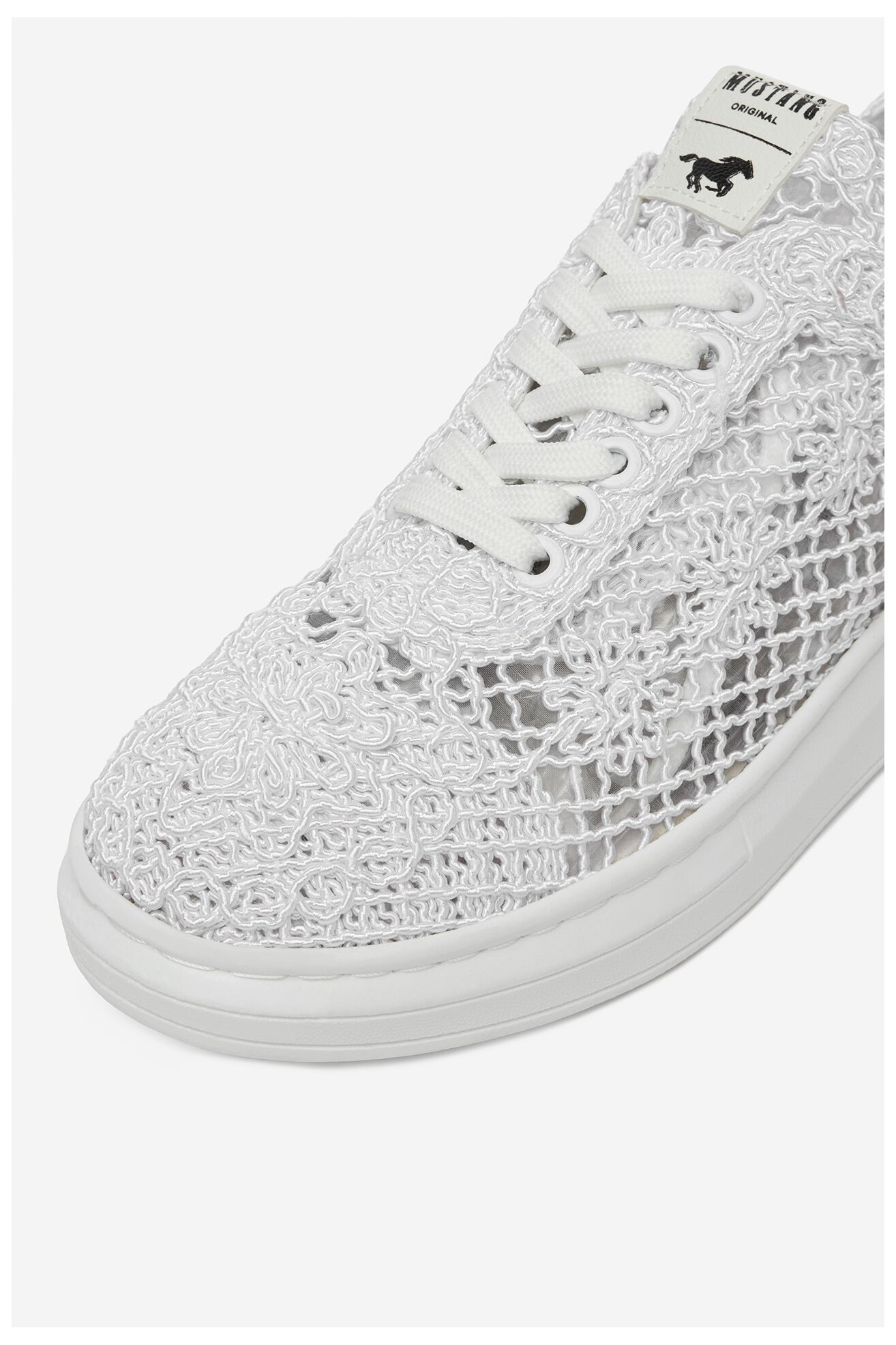 Sneakerși Mustang 1468-301 ALB
