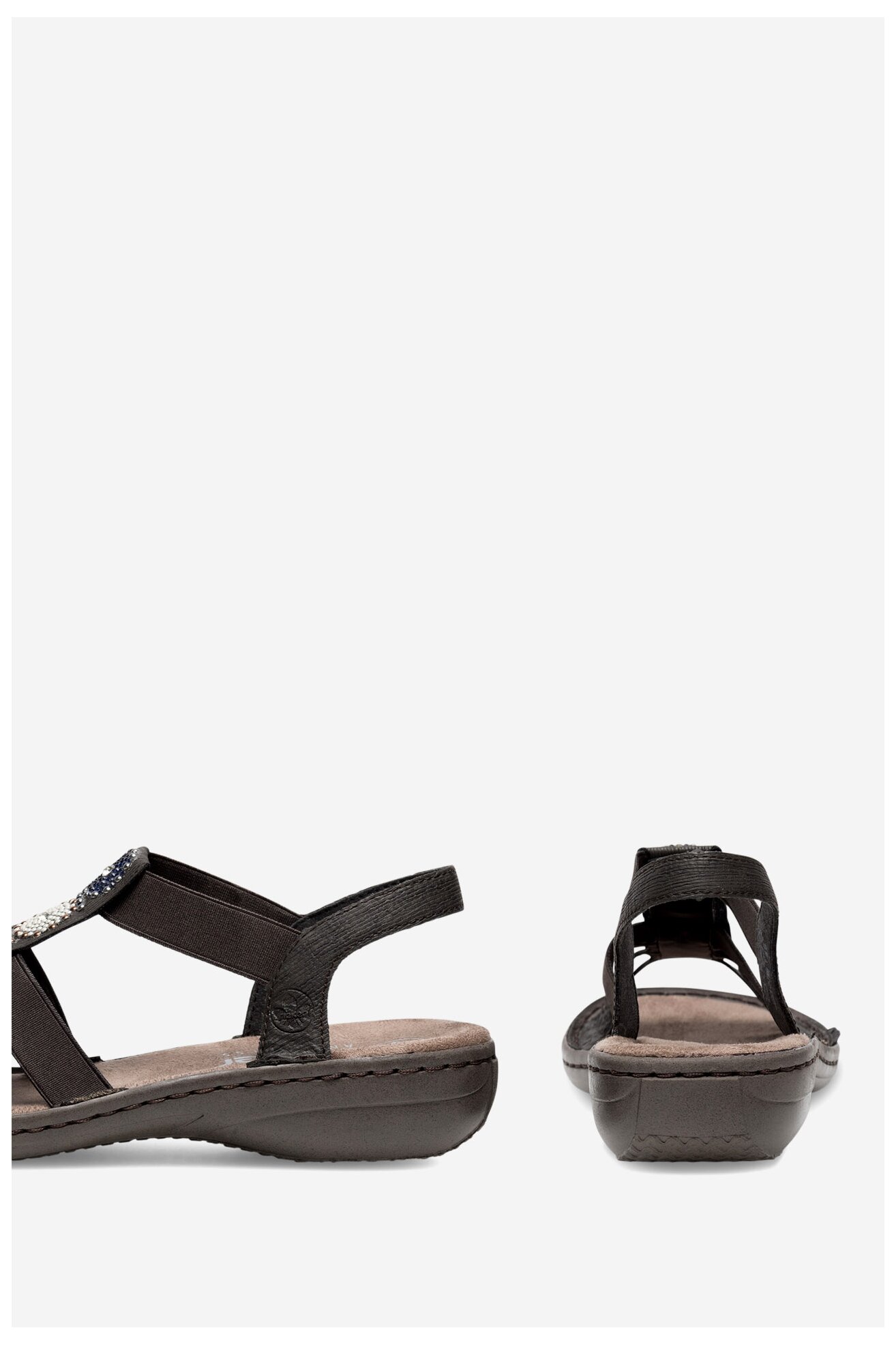 Szandál Rieker 608G9-47 SZÜRKE