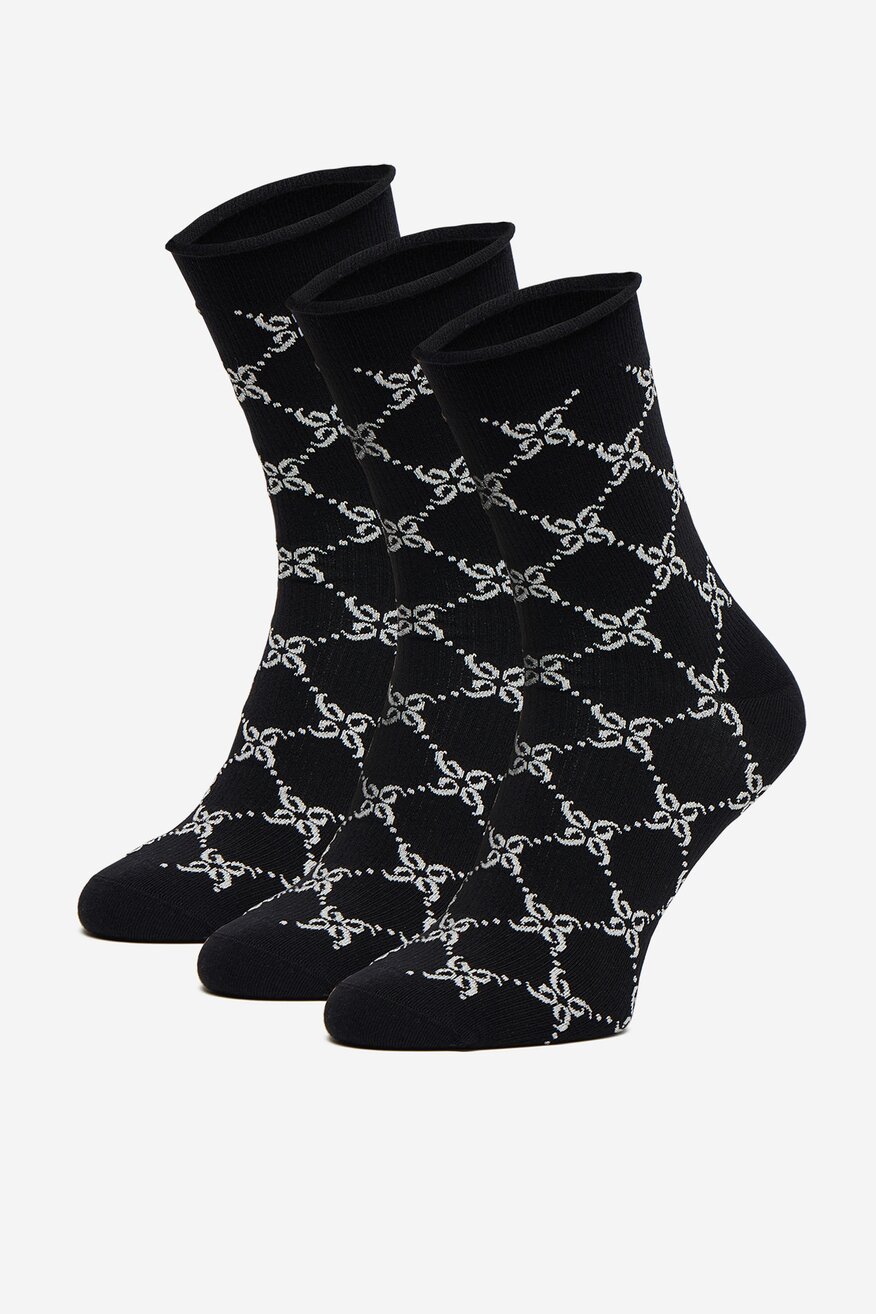 Zokni NINE WEST FEKETE - 5906751185841