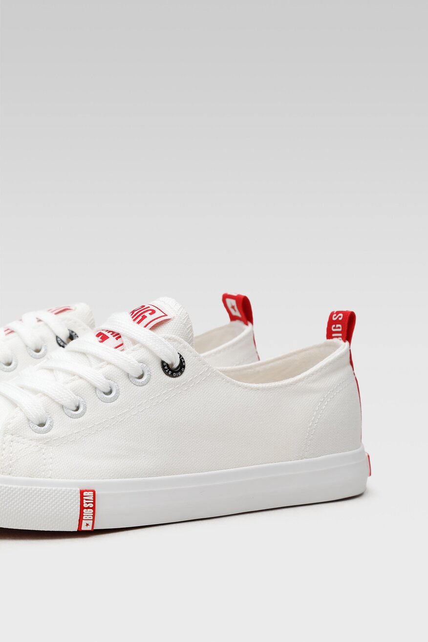 
                Big Star - Trampki pastelowe białe - 5904248205898