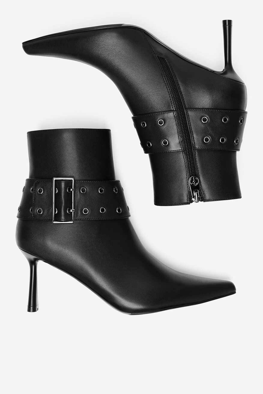 
                Bokacsizma EVA MINGE FEKETE - 5903419549267