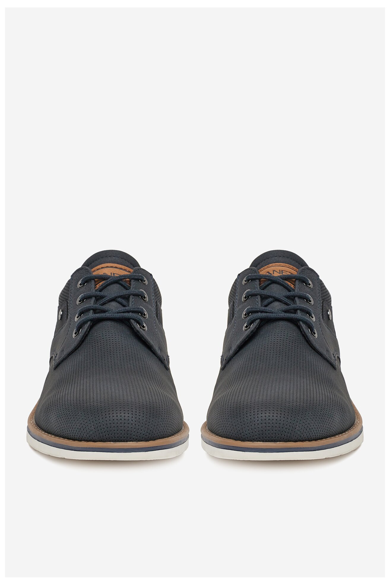 Половинки обувки Lanetti LINOS2-101 MBS КОБАЛТОВО СИНЬО