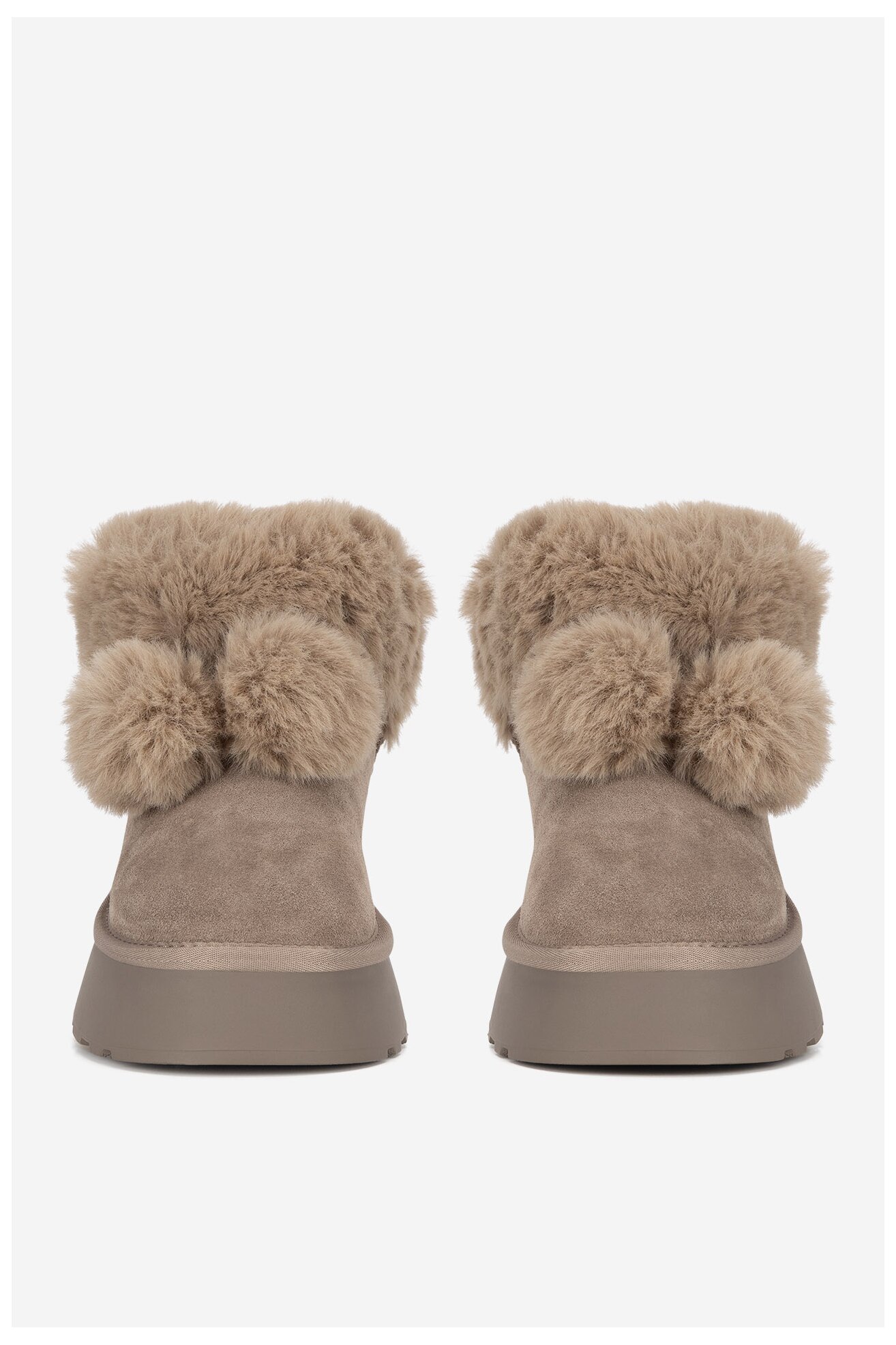 Botki EVA MINGE WFA3080-5 Szary