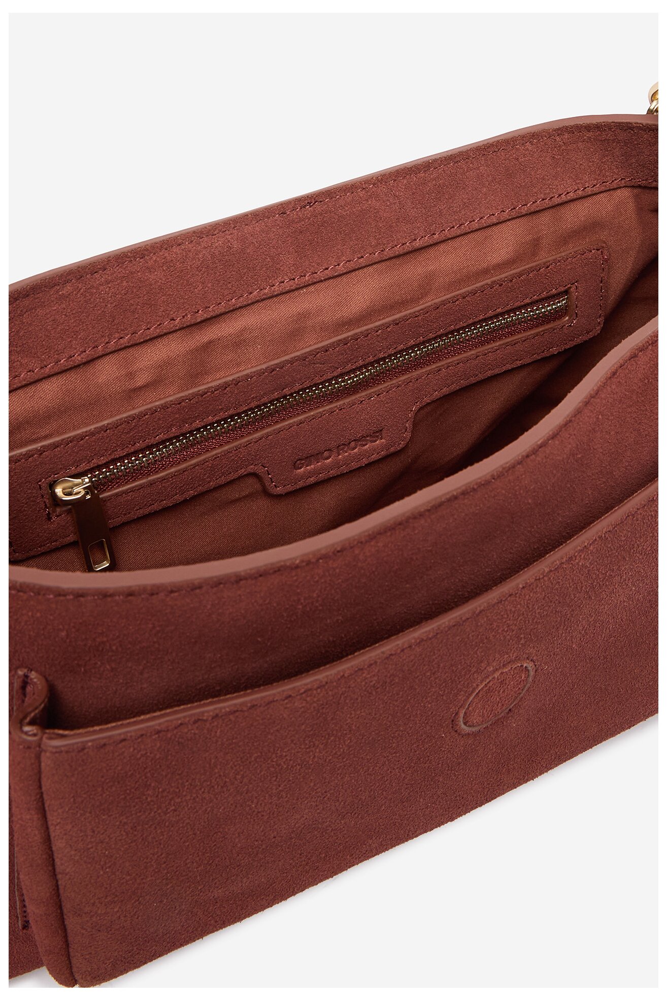 Дамска чанта Gino Rossi EO-LA224-19145 БОРДО