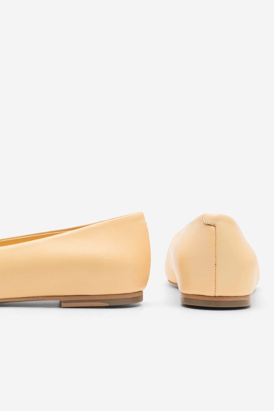 SIMPLE - Skórzane baleriny - 5904862753225