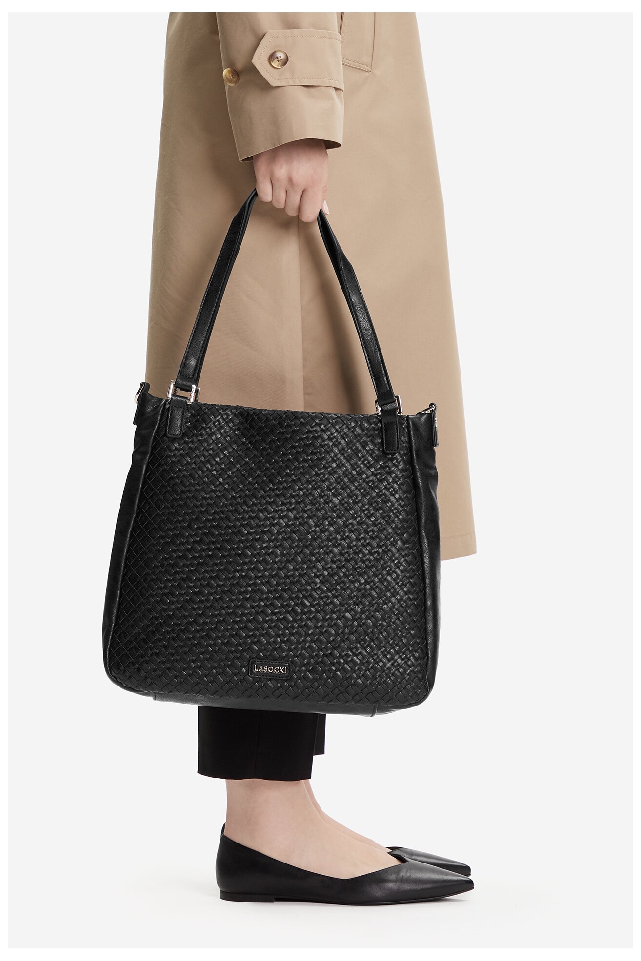 Дамска чанта Lasocki C-LSK-K-046-06 ЧЕРЕН