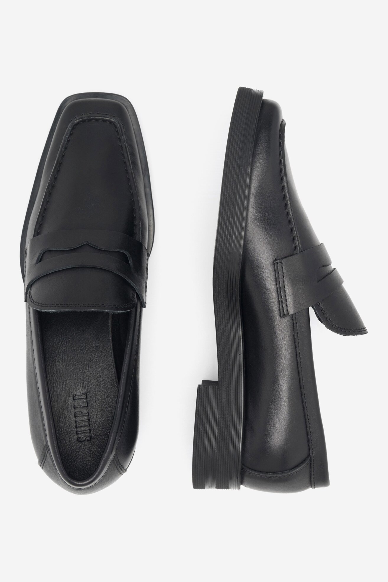 Mokasyn SIMPLE SABINA-23SS9192 Czarny