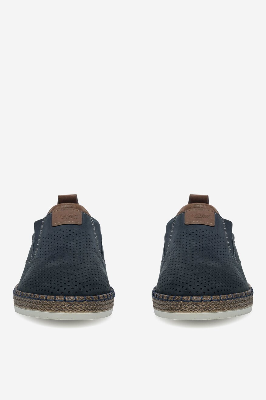 Rieker - Espadryle skórzane - 2230056265674