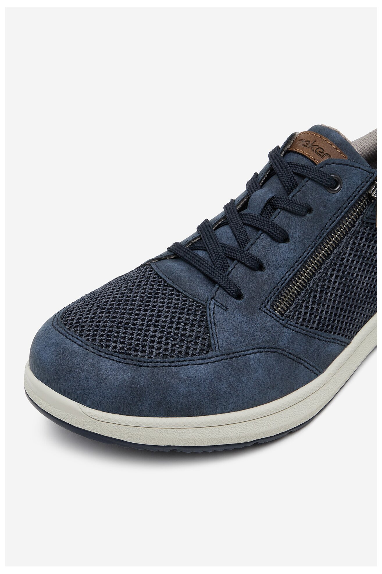 Sneakers Rieker 16901-14 Granatowy