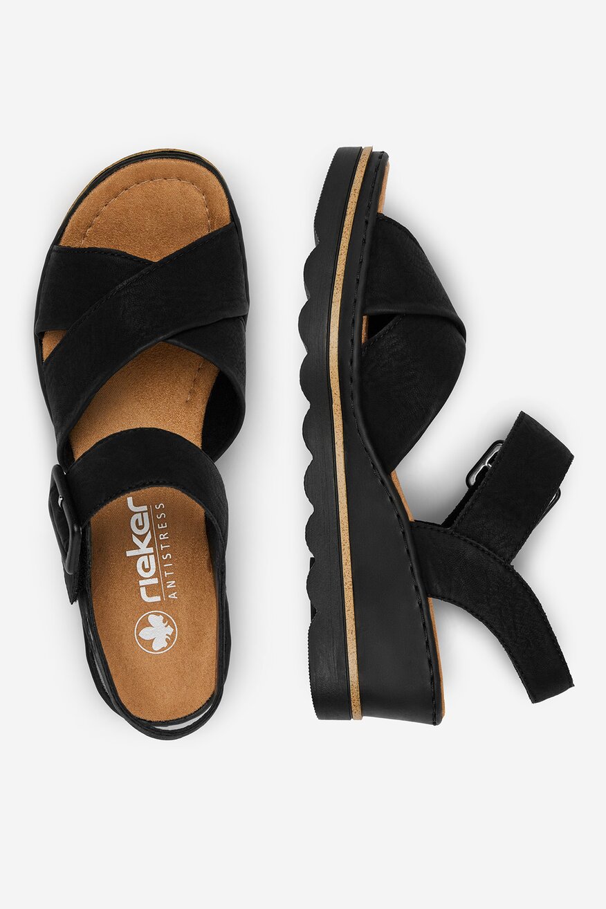 
                Sandale Rieker NEGRU - 2230078403009