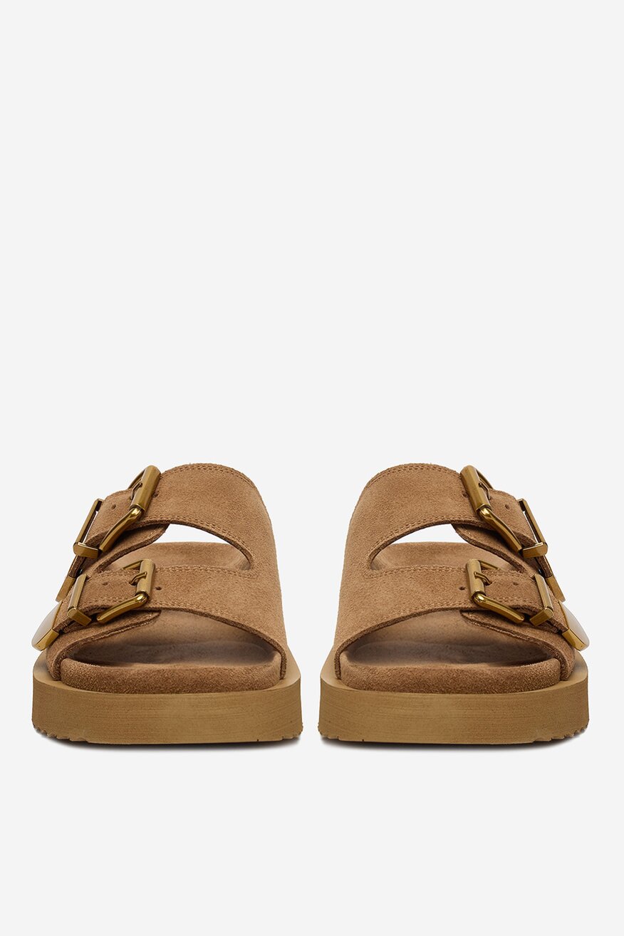 
                Badura - Klapki skórzane - 5907964016809