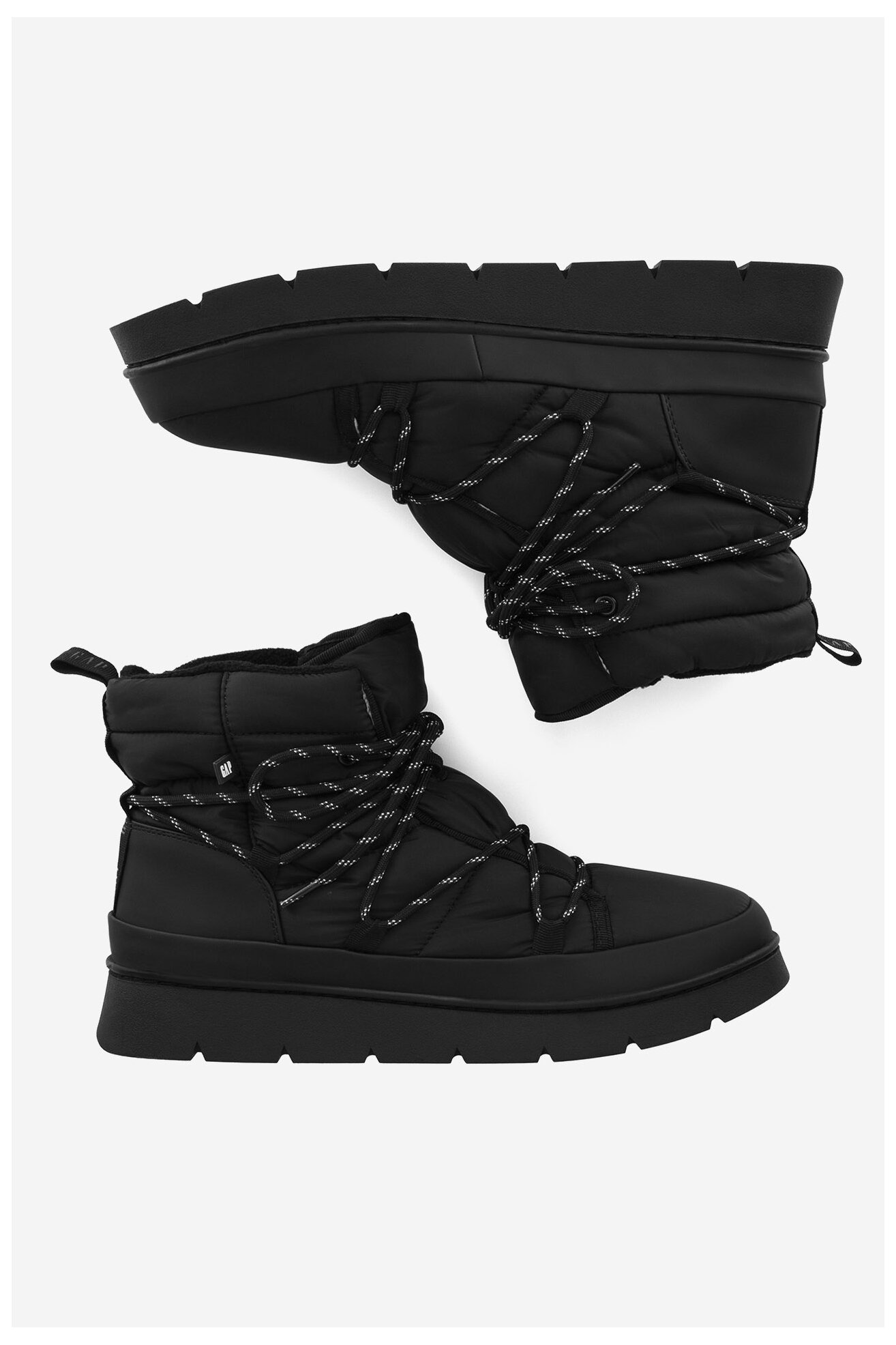 Trzewiki GAP RICHMOND WINTER HIGH M GP509052AM-BK00 Czarny