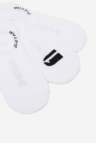 Шкарпетка G-STAR RAW AS_G-STAR_S_020_SS25 (3-PACK) БІЛИЙ