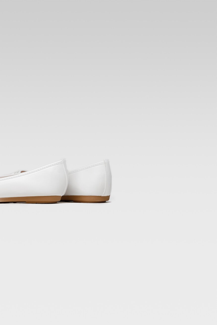 Jenny Fairy - Baleriny pastelowe białe - 5904248392741