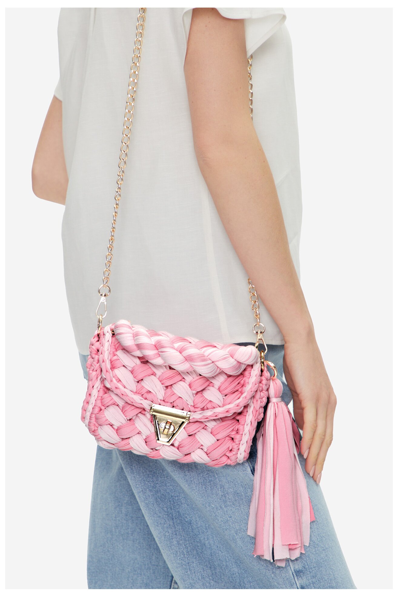 Сумка З Ремінцем DeeZee BL01 РОЖЕВИЙ