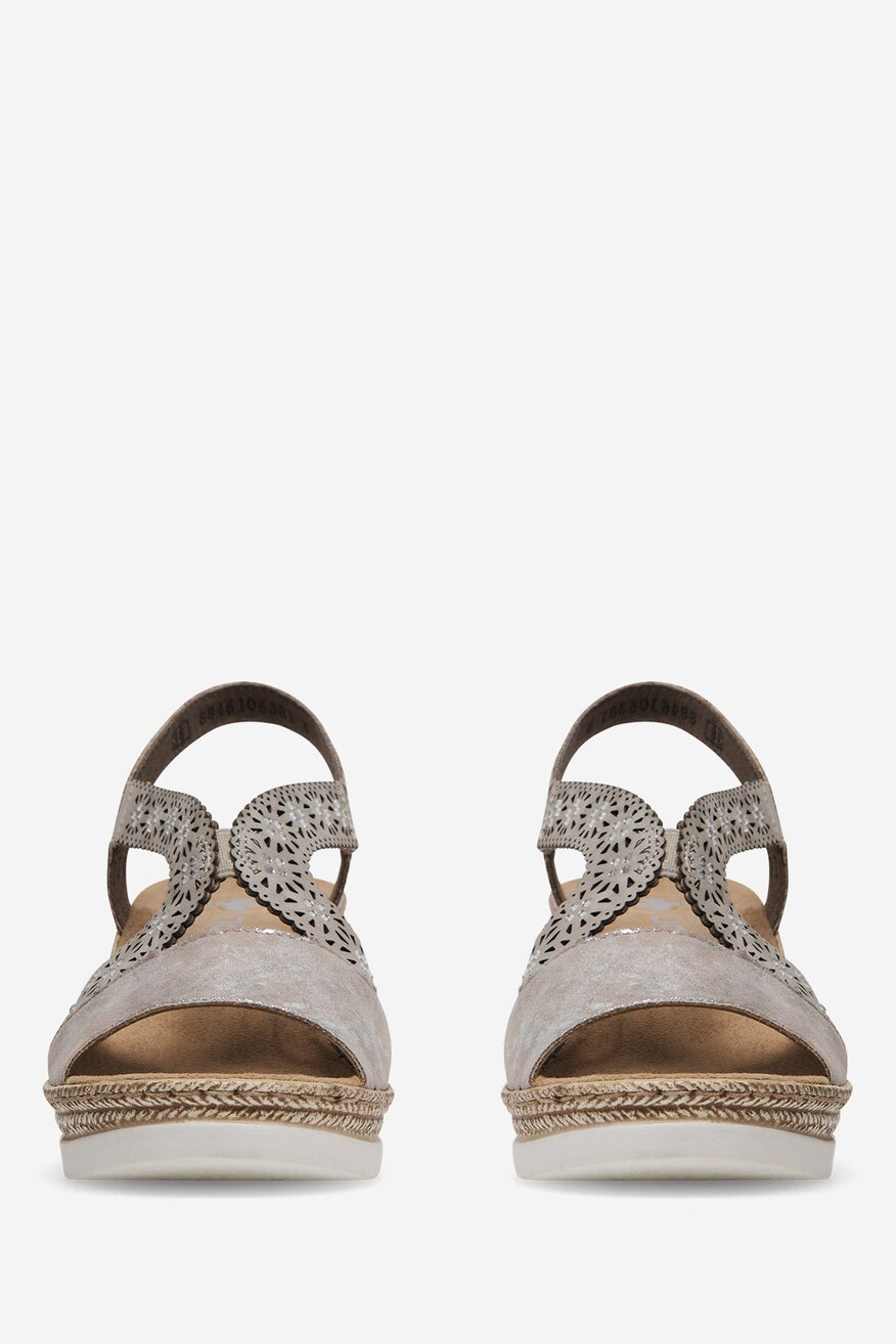 
                Szandál Rieker EZÜST - 2230056170121