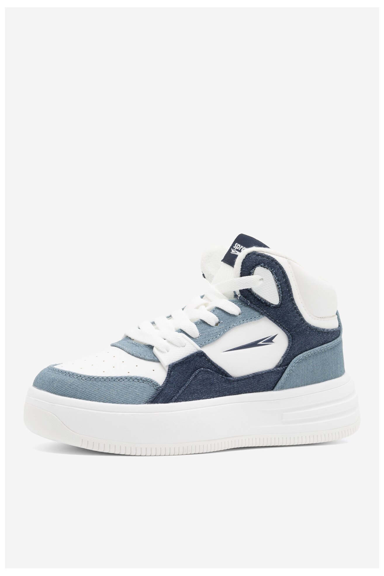 Obuwie sportowe Sprandi BEAT MID WP40-22755D Jeansowy