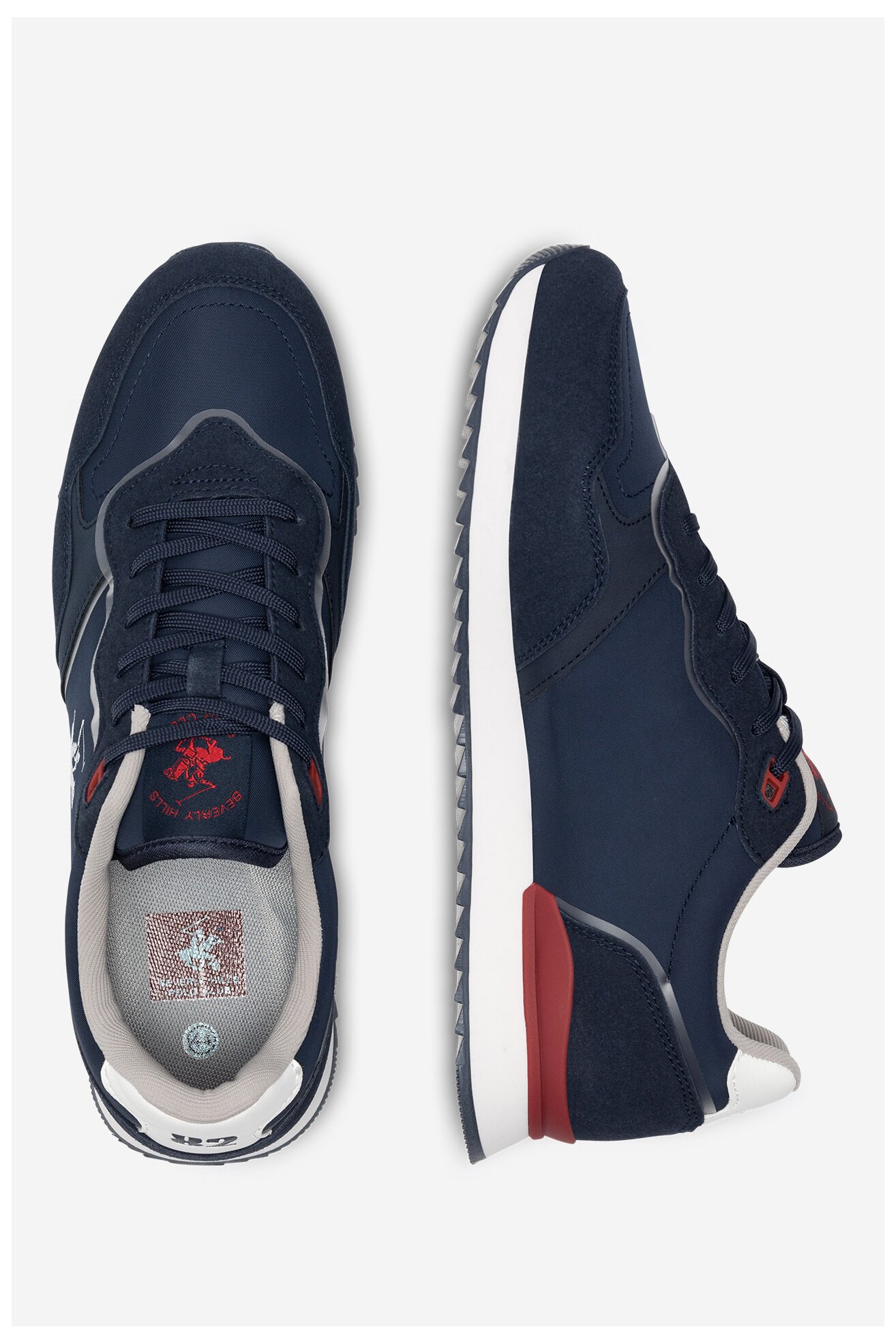 Sneakerși Beverly Hills Polo Club MP07-01433-25 BLEUMARIN