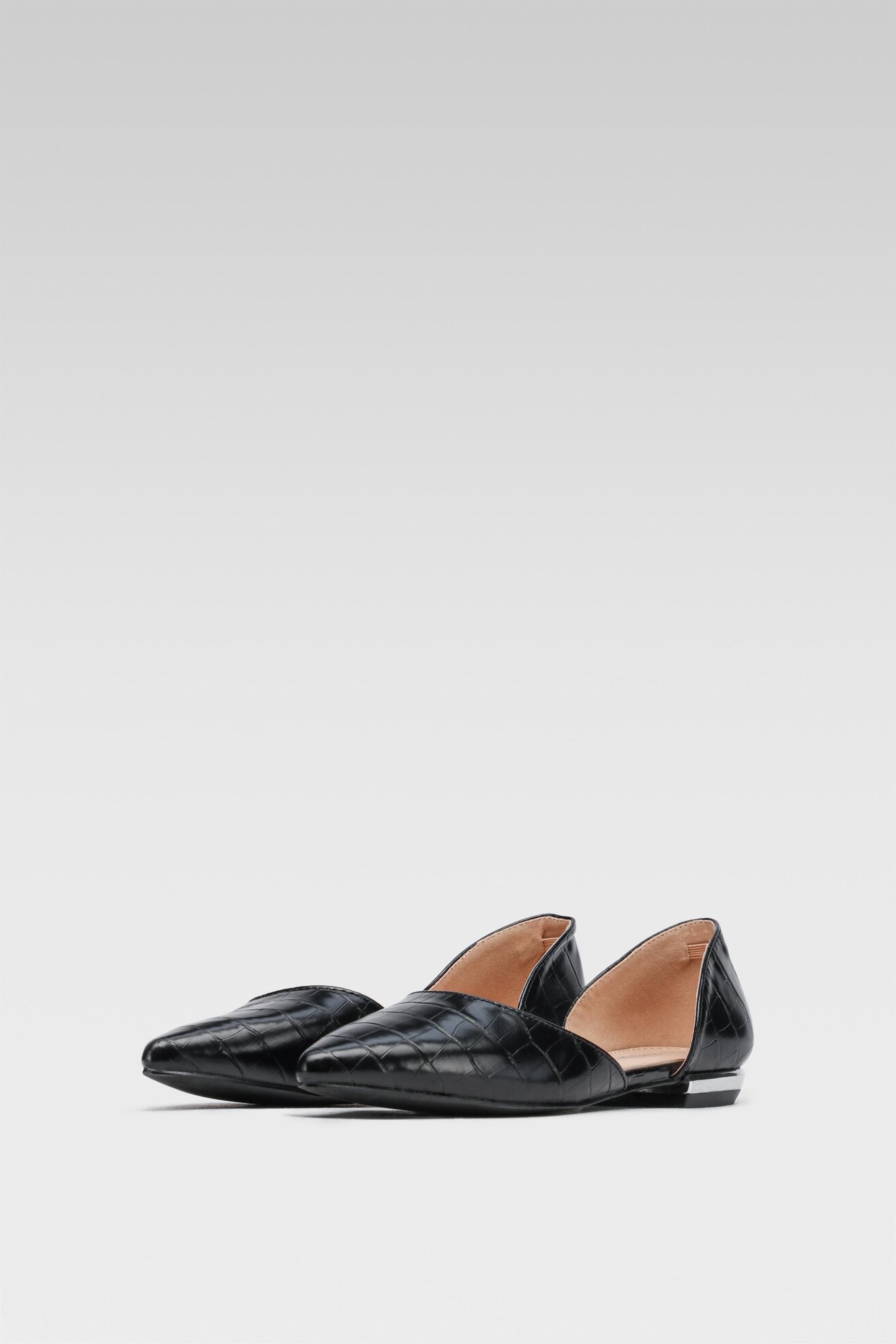 Baleriny Bassano WP95-21208 Czarny