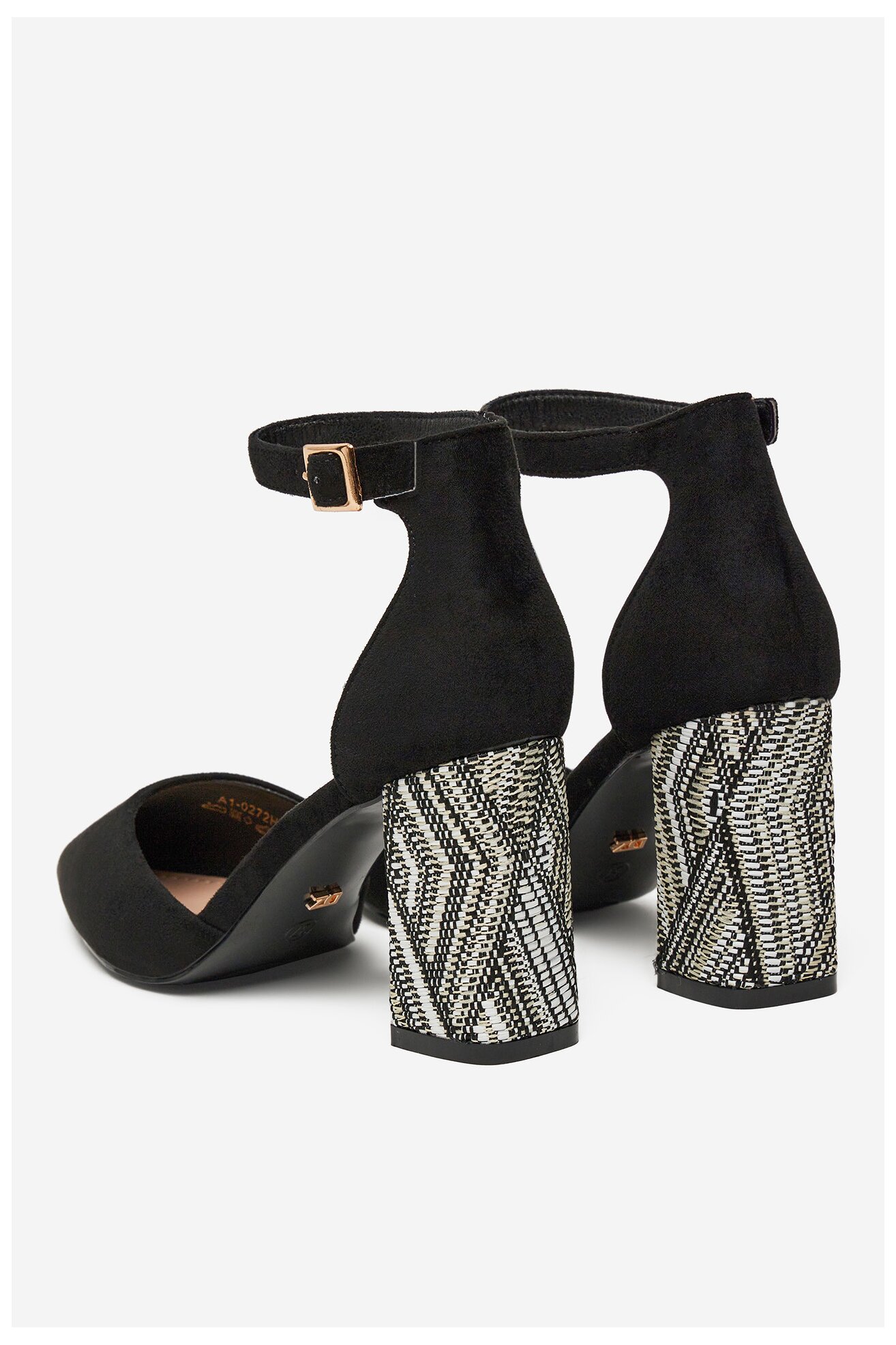 Lodičky DeeZee A1-0272H1 ČERNÁ