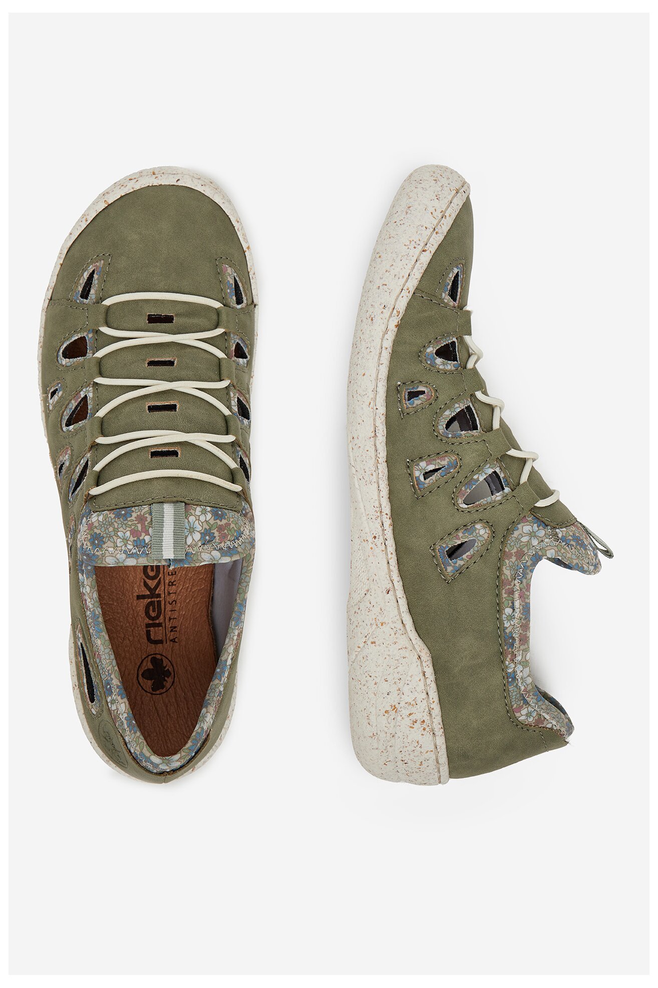 Половинки обувки Rieker CEO-54551-52 КАКИ