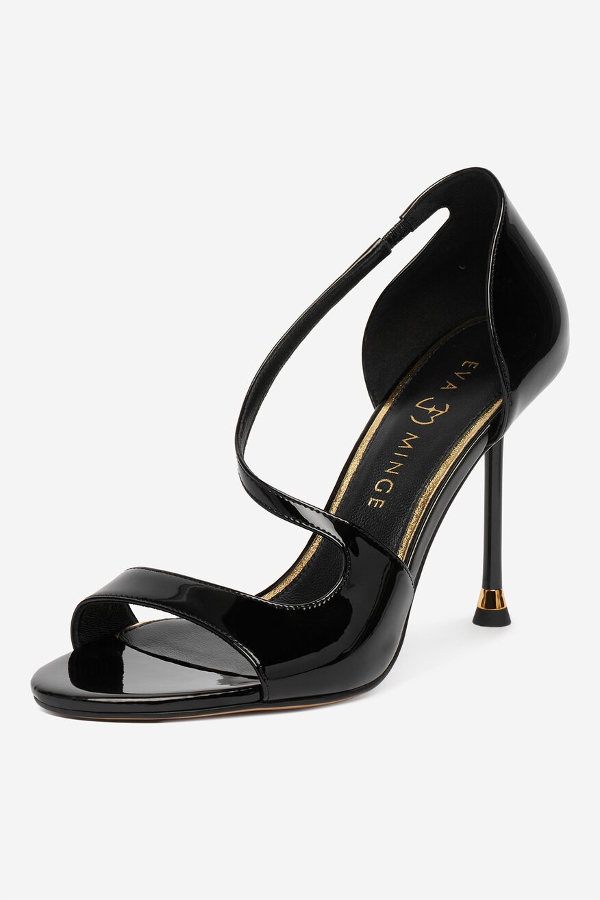 
                EVA MINGE - Sandały skórzane - 5906751813942