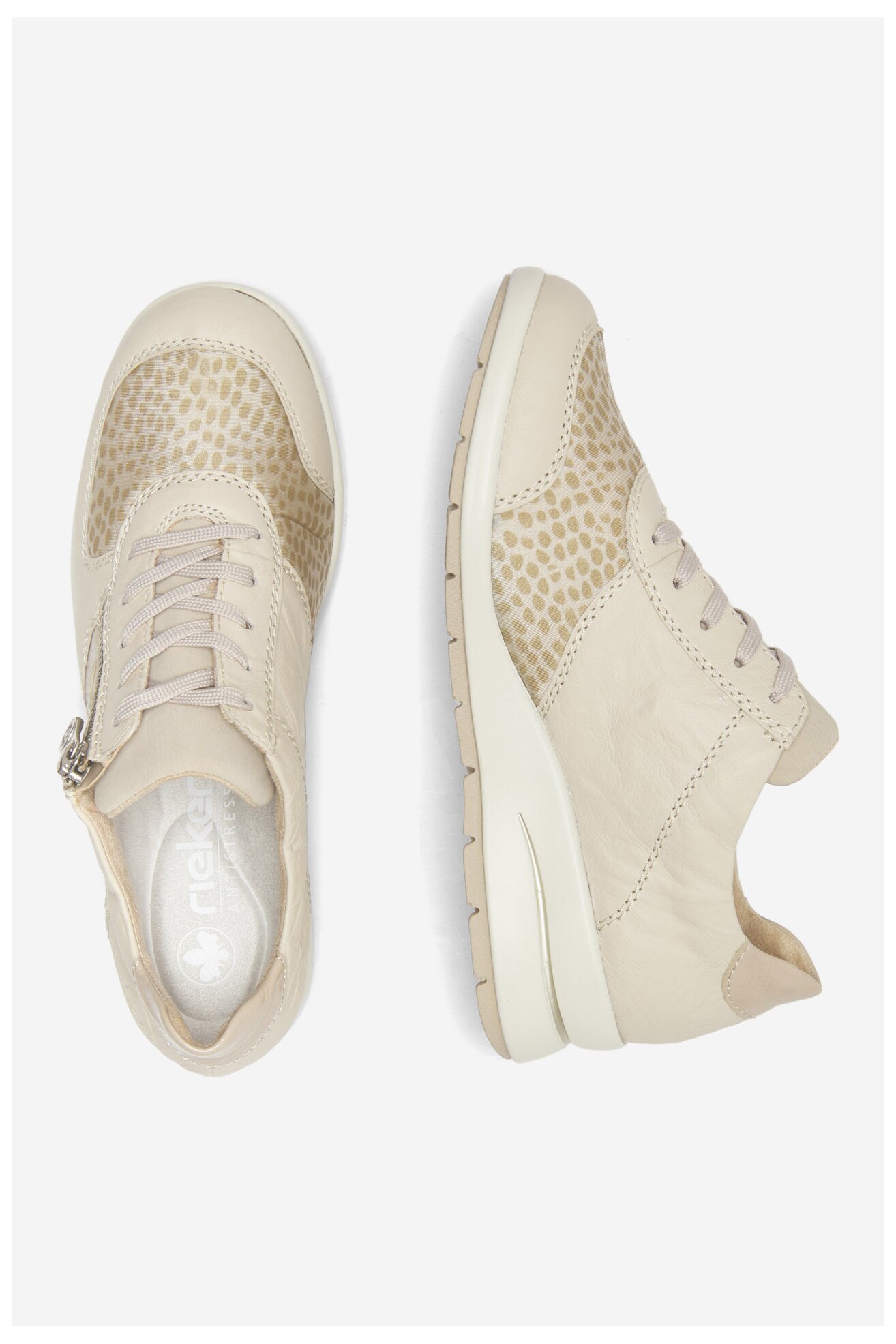 Tornacipő Rieker L4821-60 BÉZS