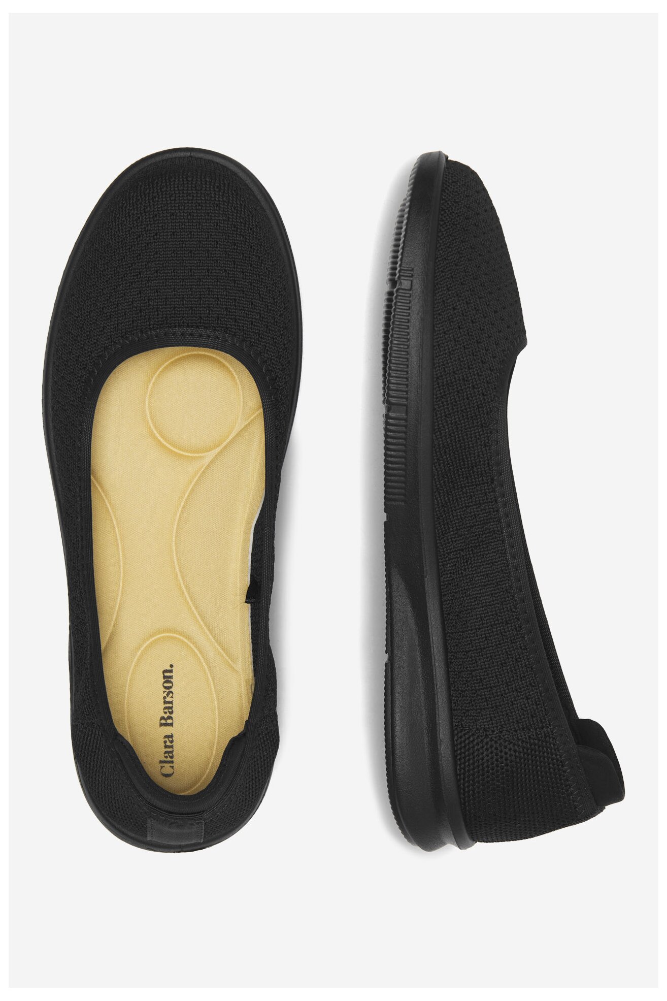 Балетки Clara Barson MERLE H20630-01 ЧОРНИЙ