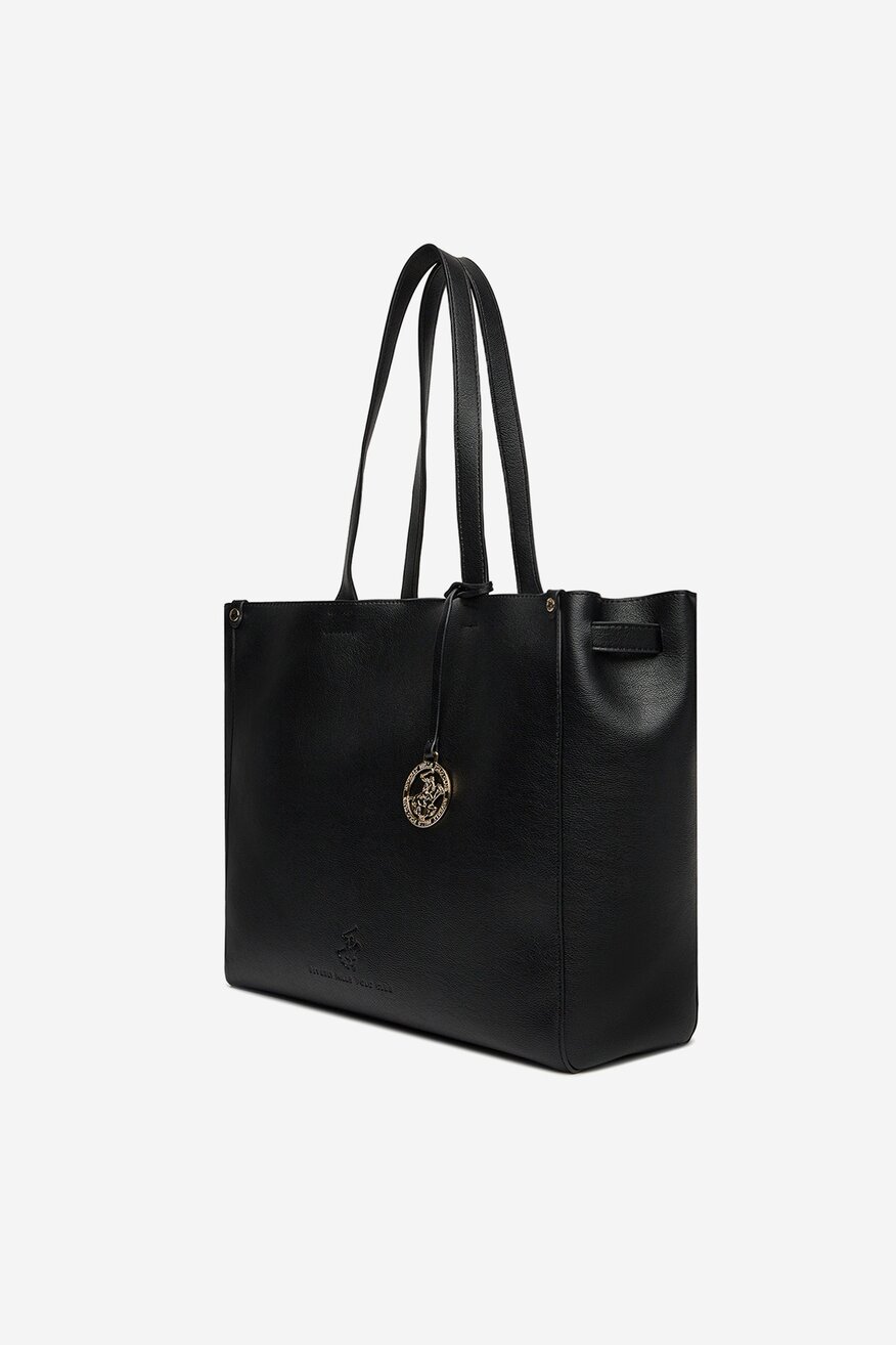 
                Дамска чанта Beverly Hills Polo Club ЧЕРЕН - 5906751619032