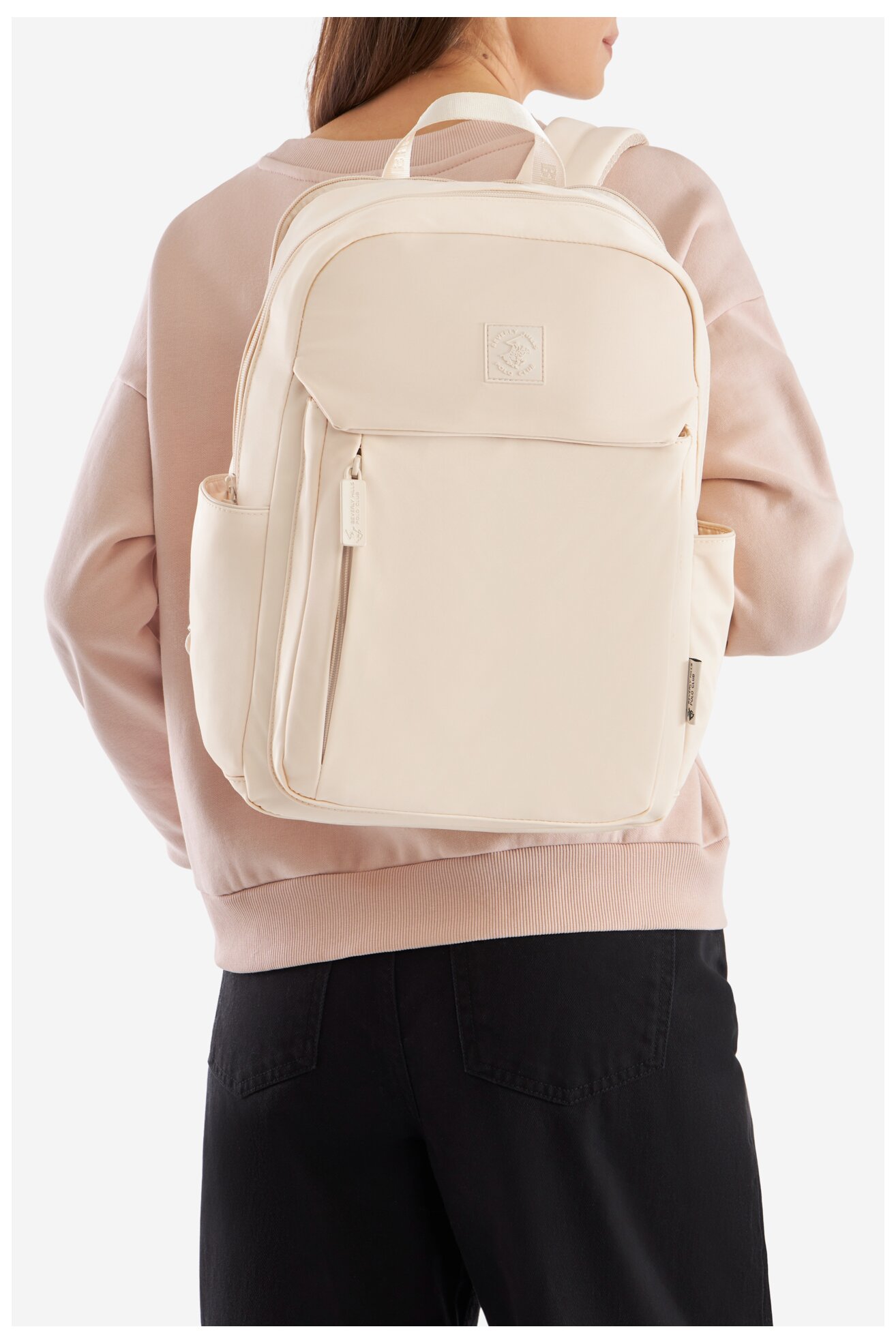 Plecak Beverly Hills Polo Club BHPC-K-023-06 Beżowy