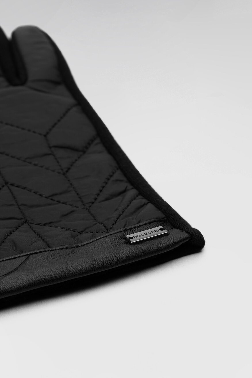 
                Gino Rossi - Rękawiczki damskie czarne - 5904248147266