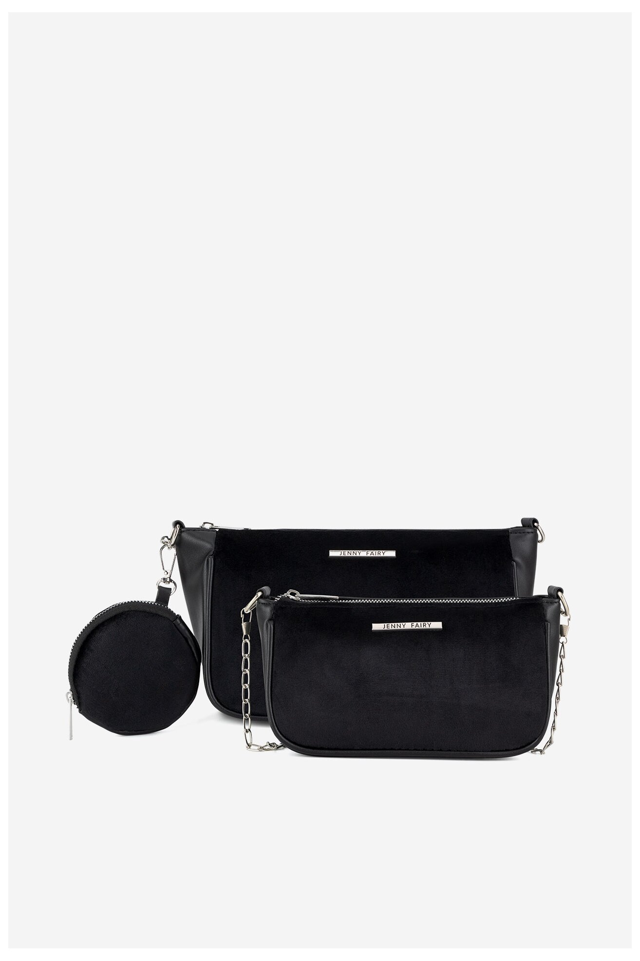 Geantă de mână Jenny Fairy JFR-L-024-06 NEGRU