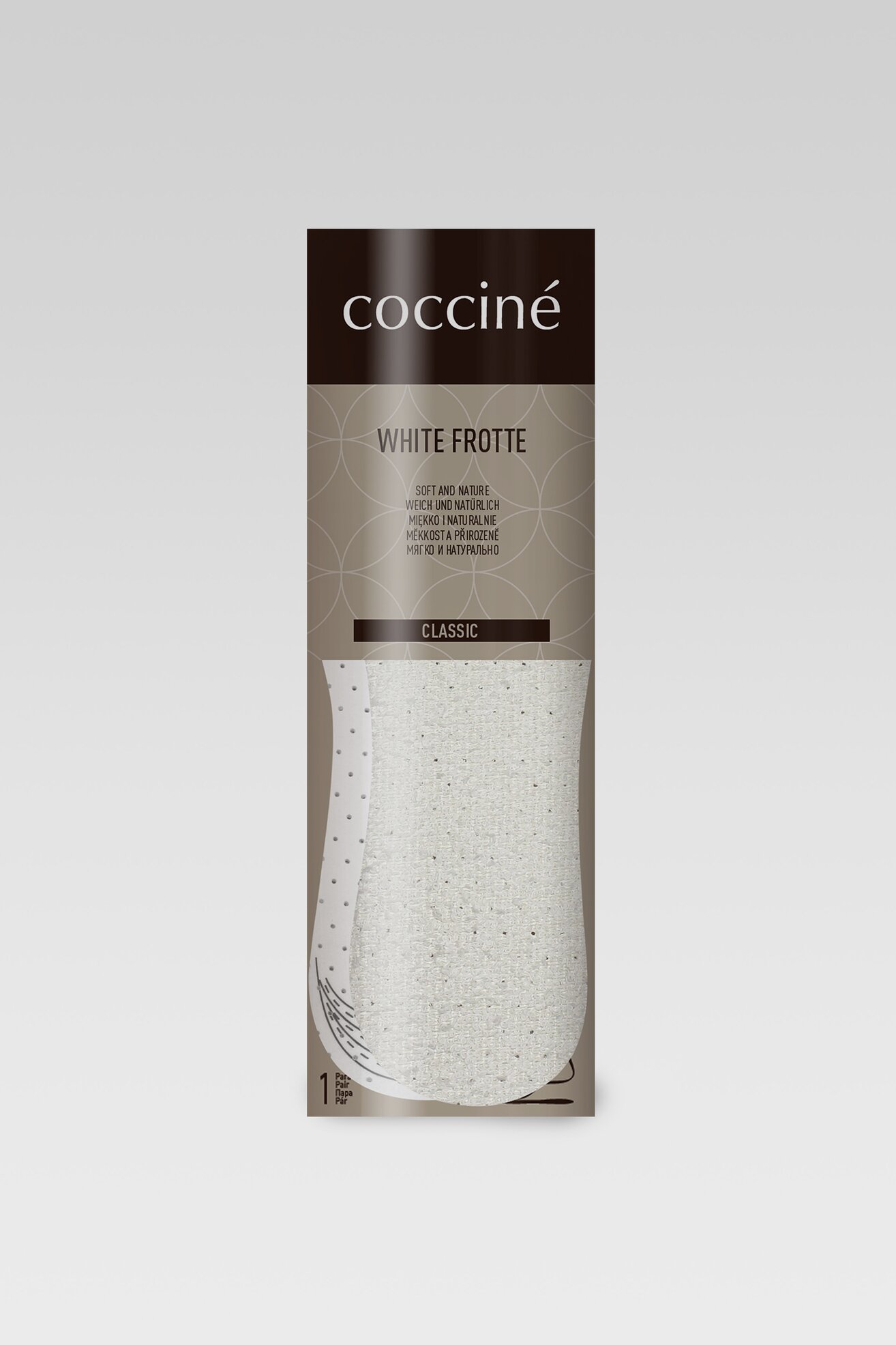 Ulošci za obuću Coccine FROTTE WKŁADKA DO WYCINANIA NR 34-41AZ BELA