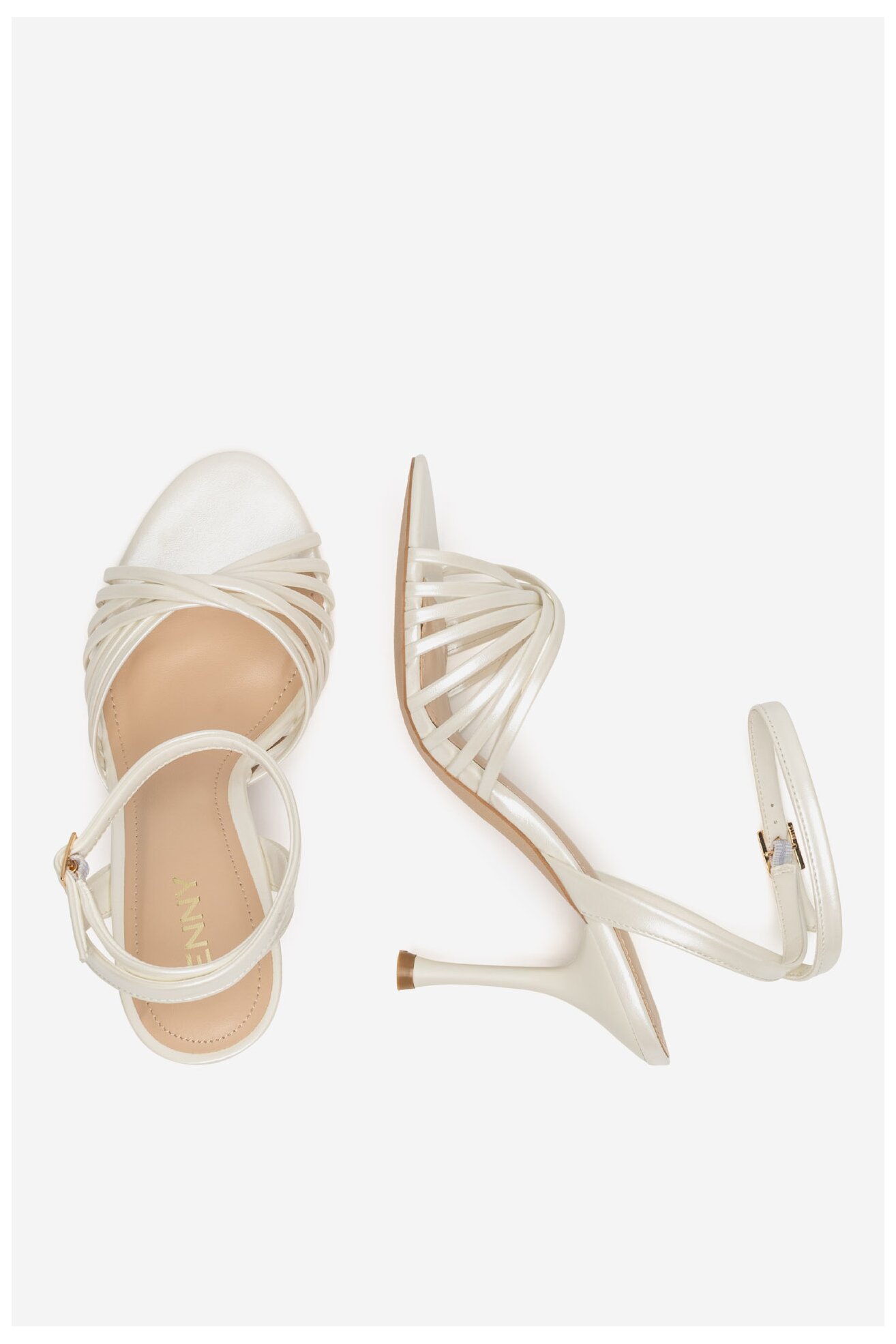 Sandały Jenny CD24070-2 Biały